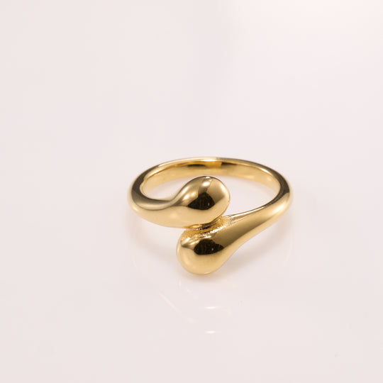 Abstract Oro Band Ring
