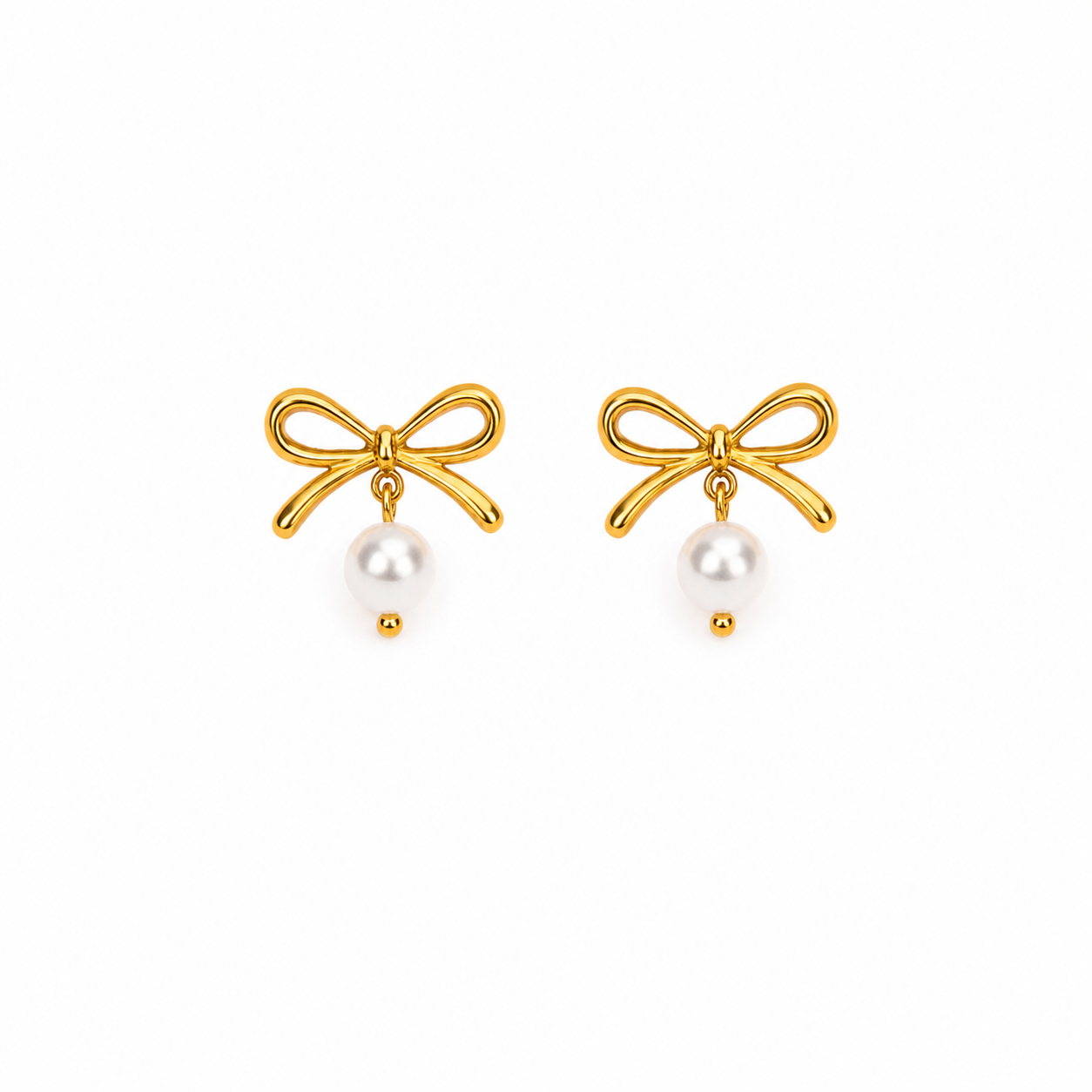Coquette Bow And Pearl