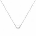 Silver Heart Pendant Necklace