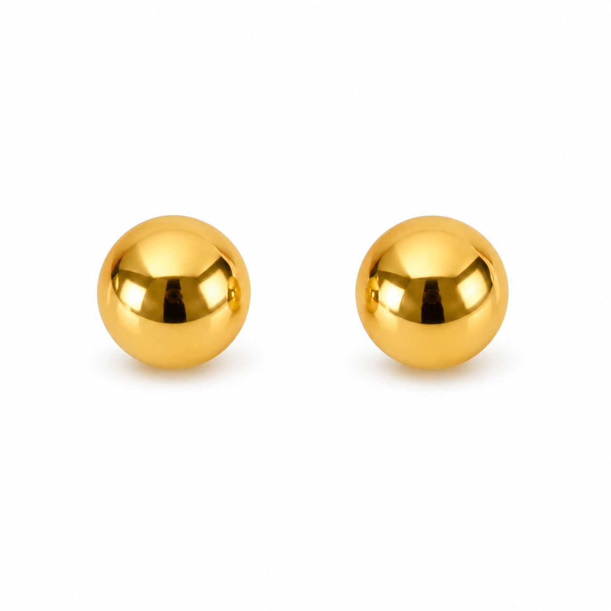 Classic Gold Ball Studs