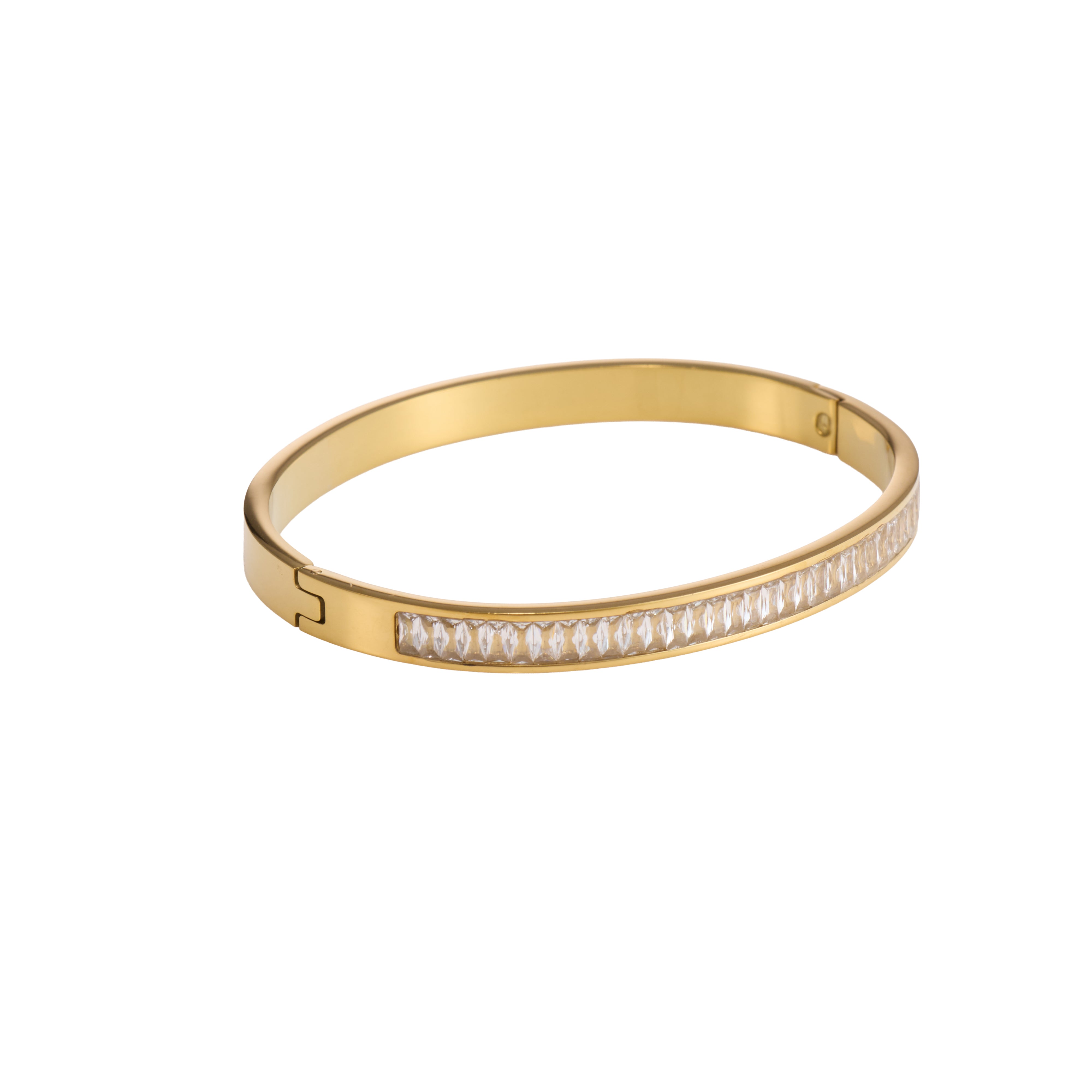 Lumière Shiny Gold Bangle
