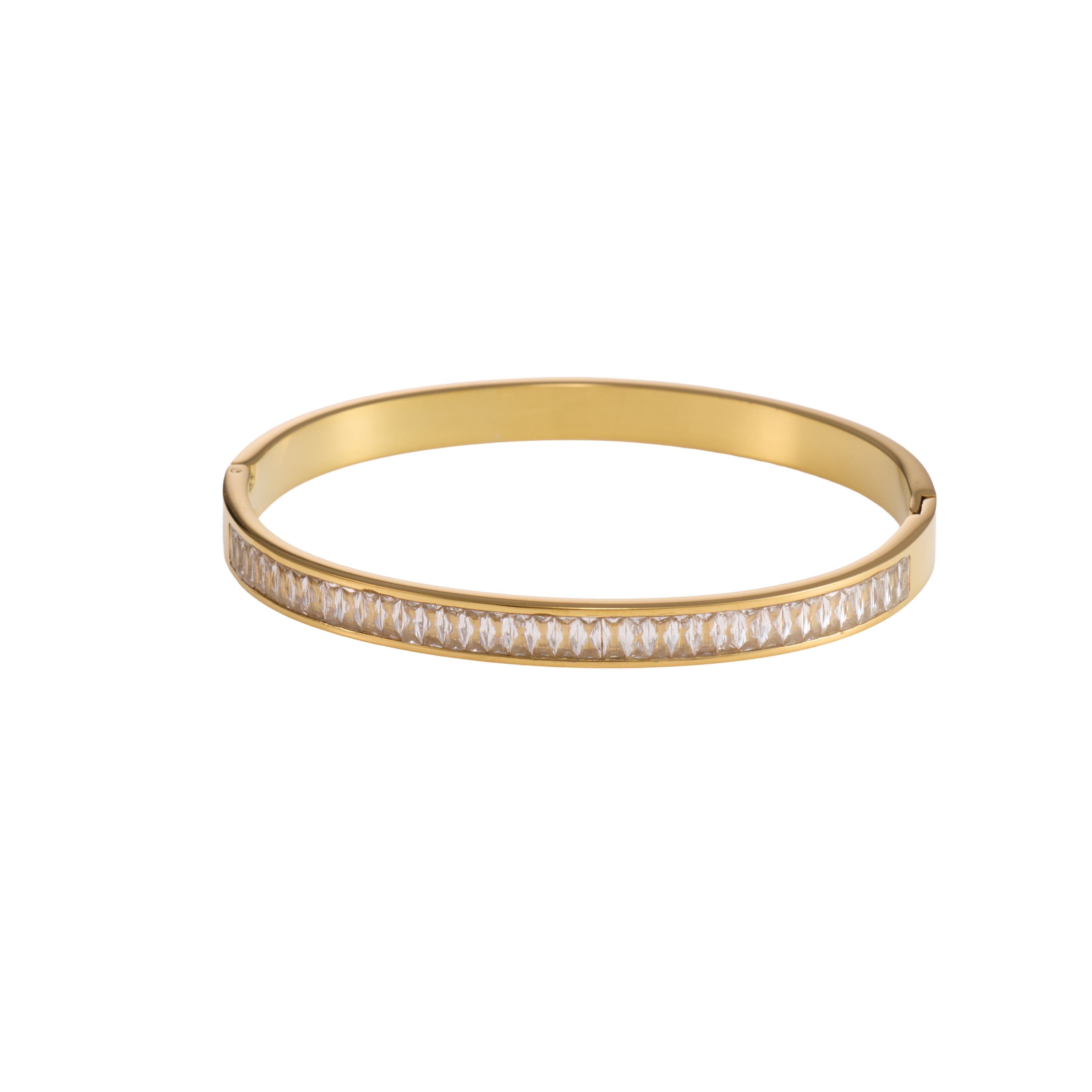 Lumière Shiny Gold Bangle