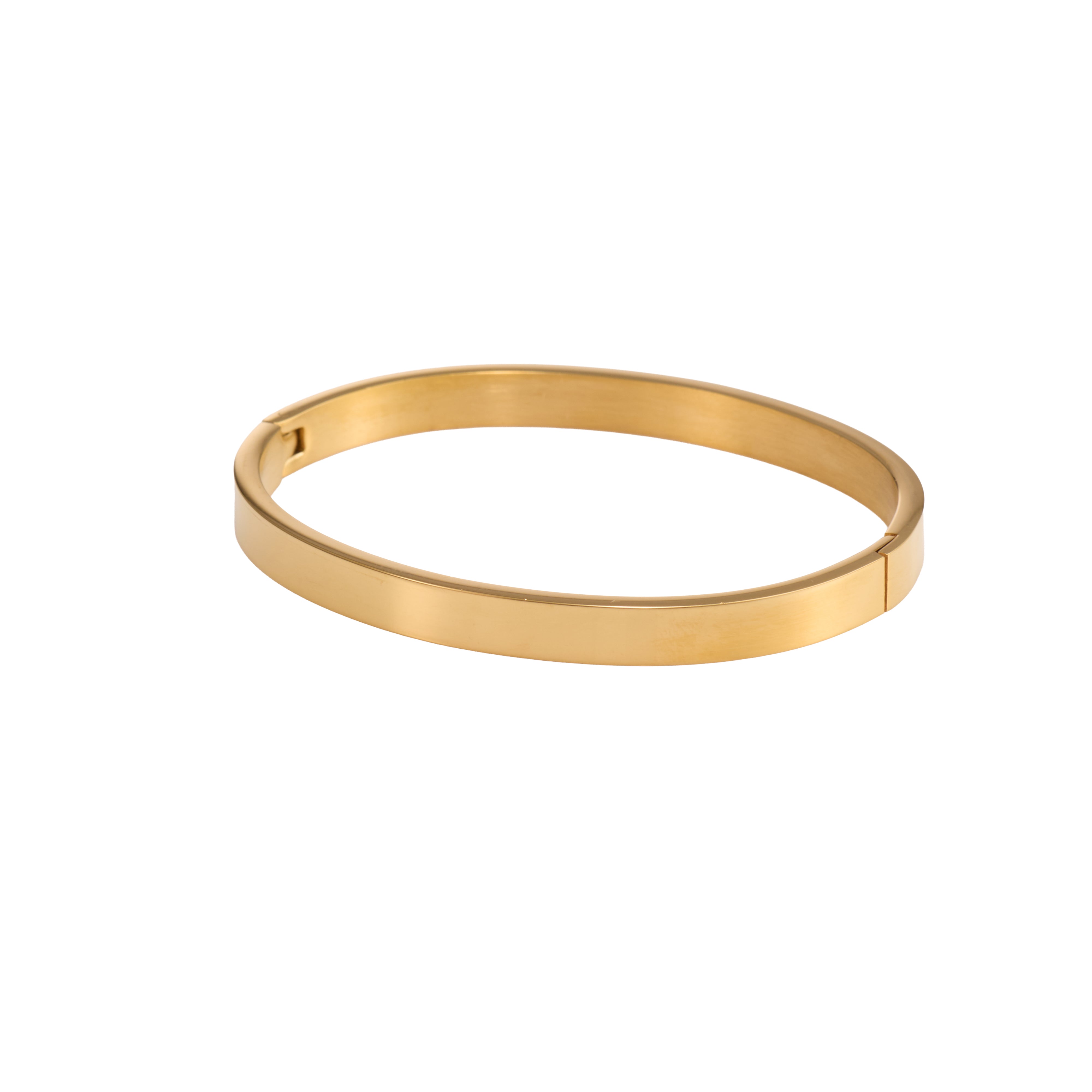 Classic Gold Solid Bangle