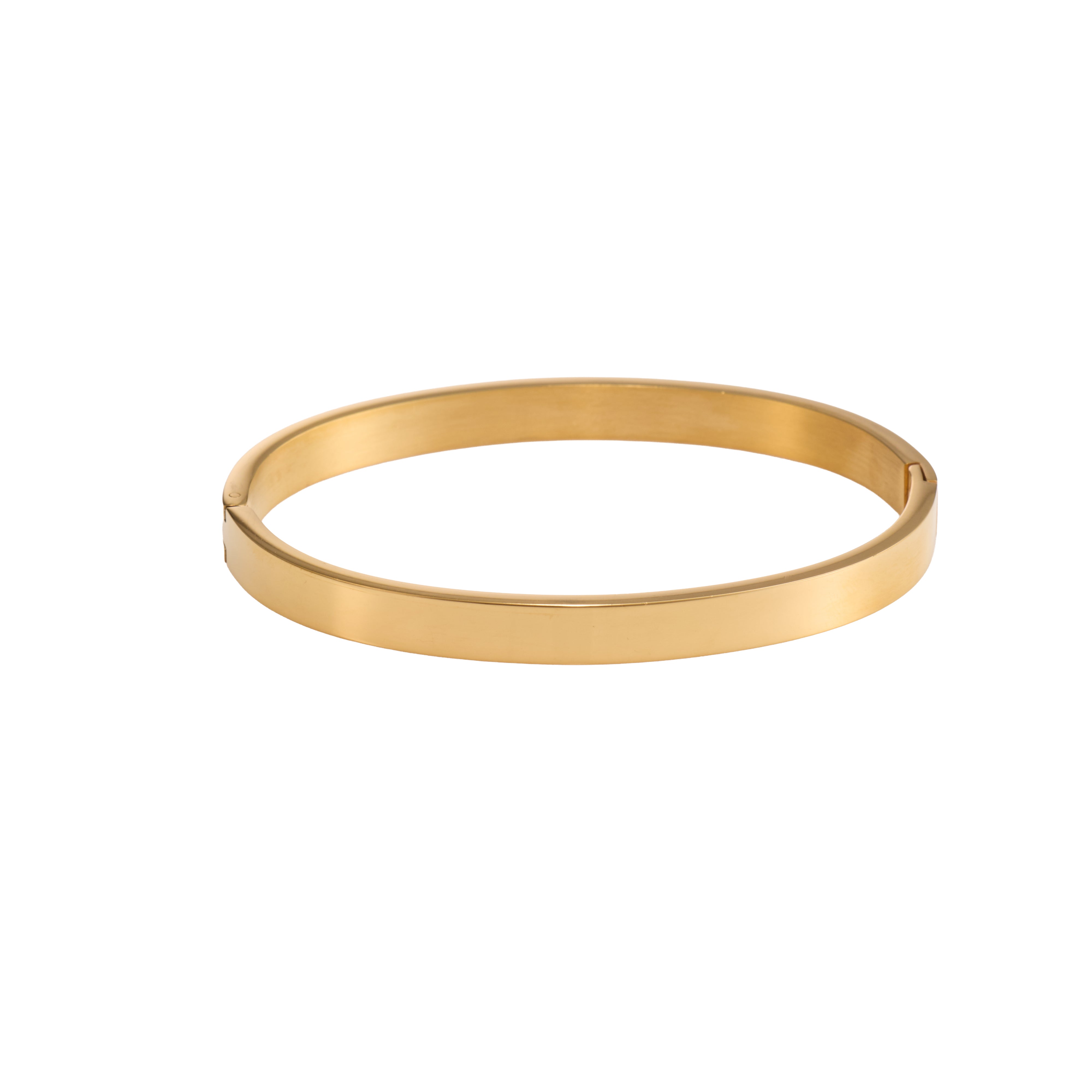 Classic Gold Solid Bangle