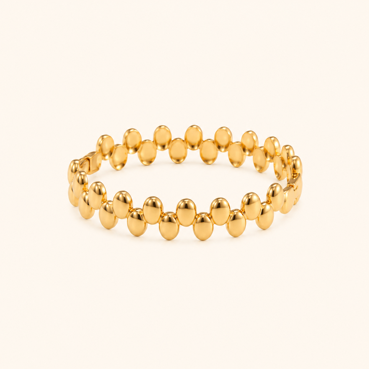 Niche Floral Geometric Bracelet