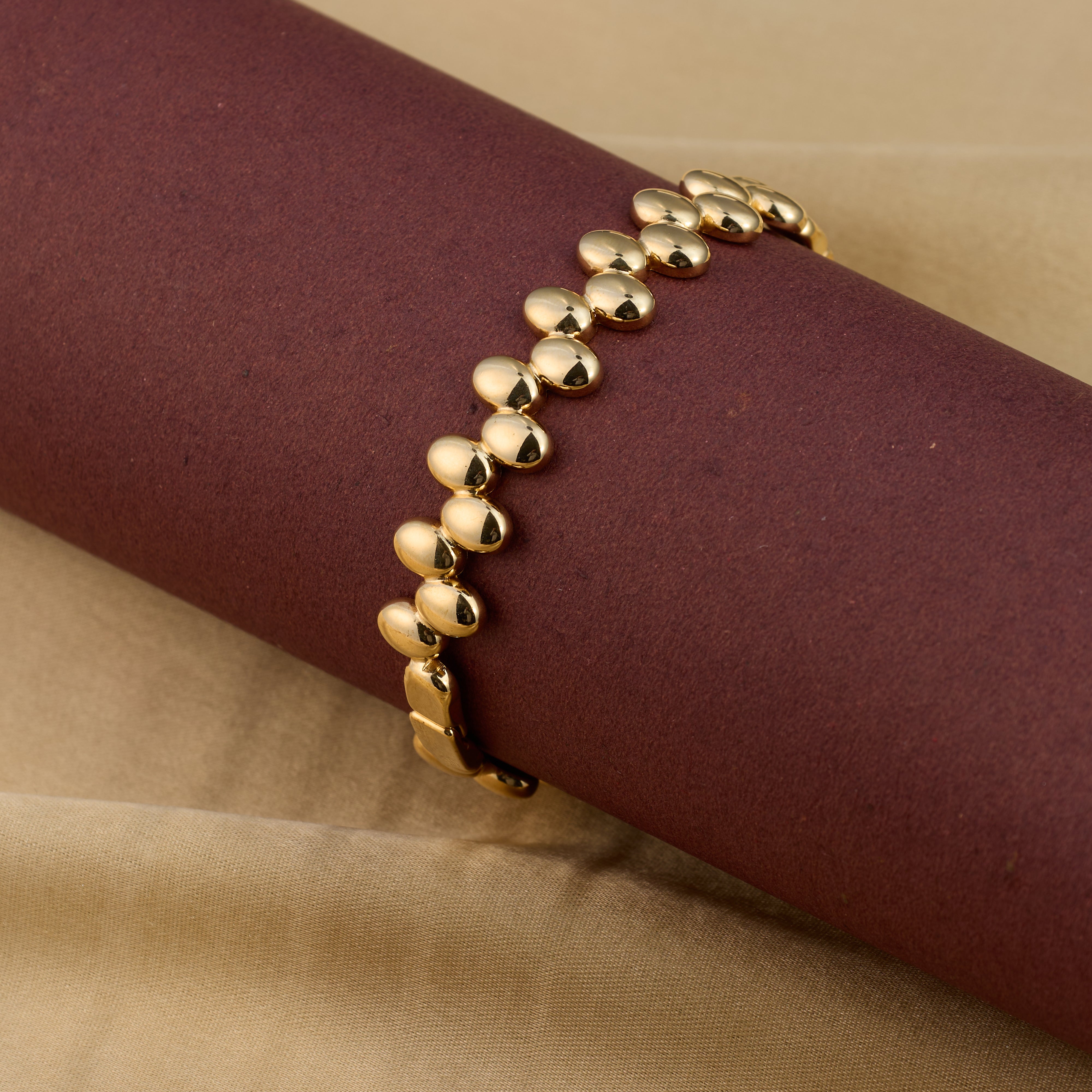 Niche Floral Geometric Bracelet