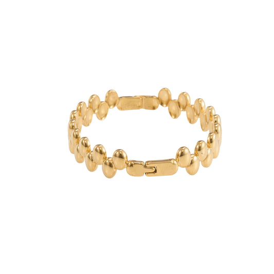 Niche Floral Geometric Bracelet