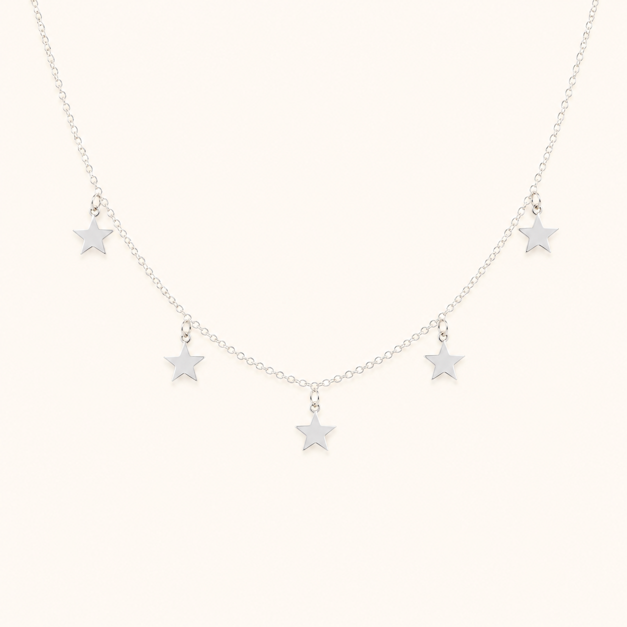 Cosmic Pentagram Star Necklace
