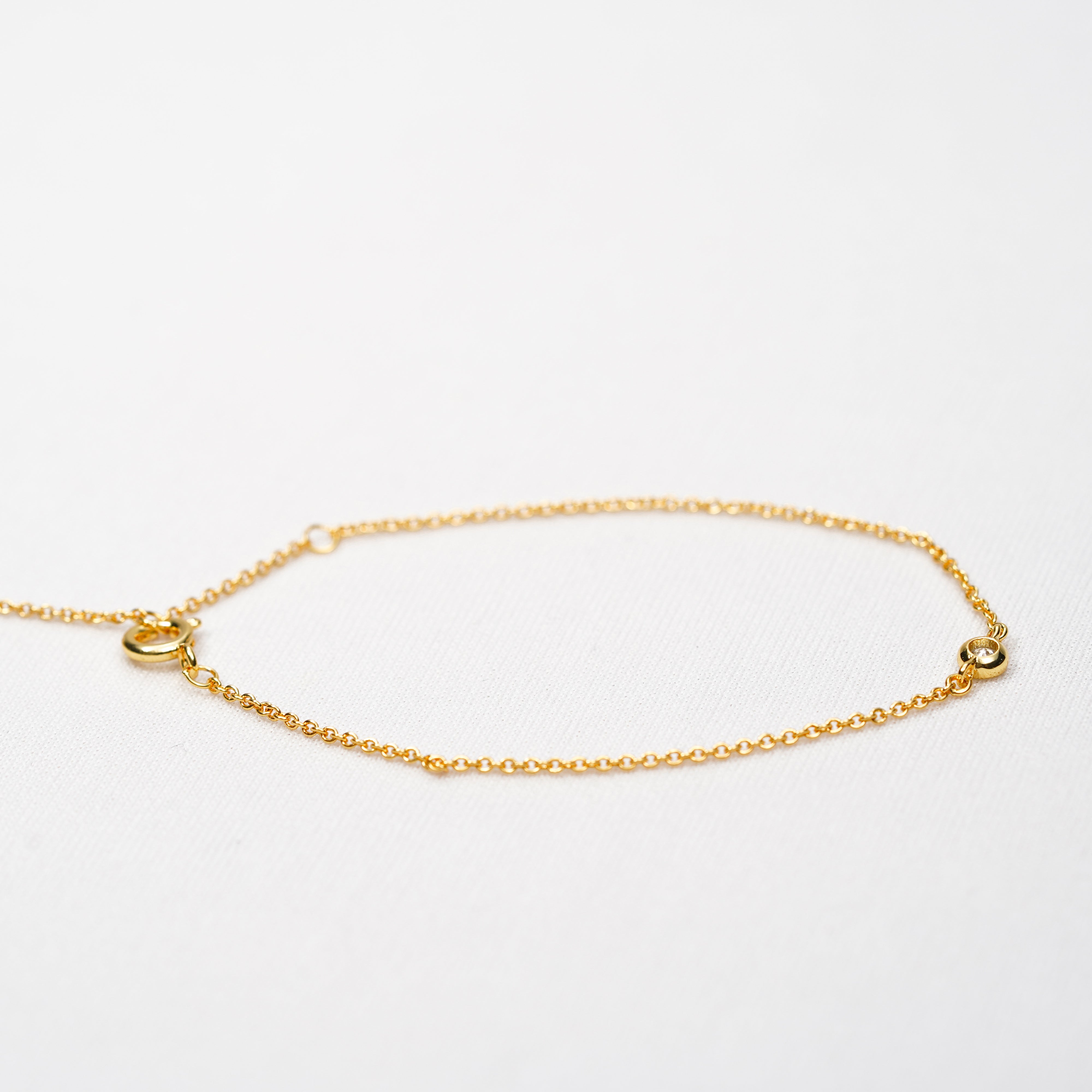Geometric Elegance Pull-Chain Bracelet