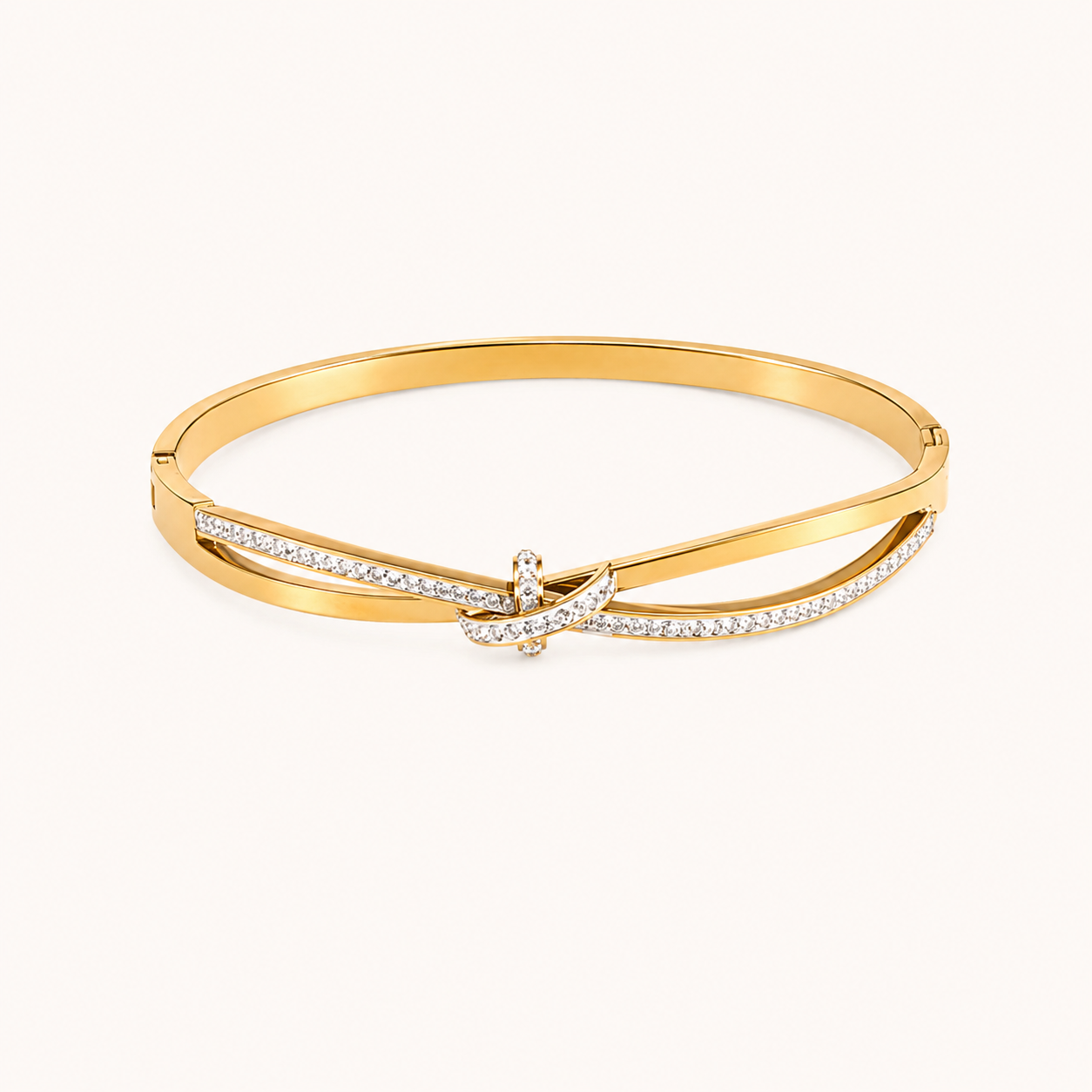 Radiant Sparkle Openable Bangle