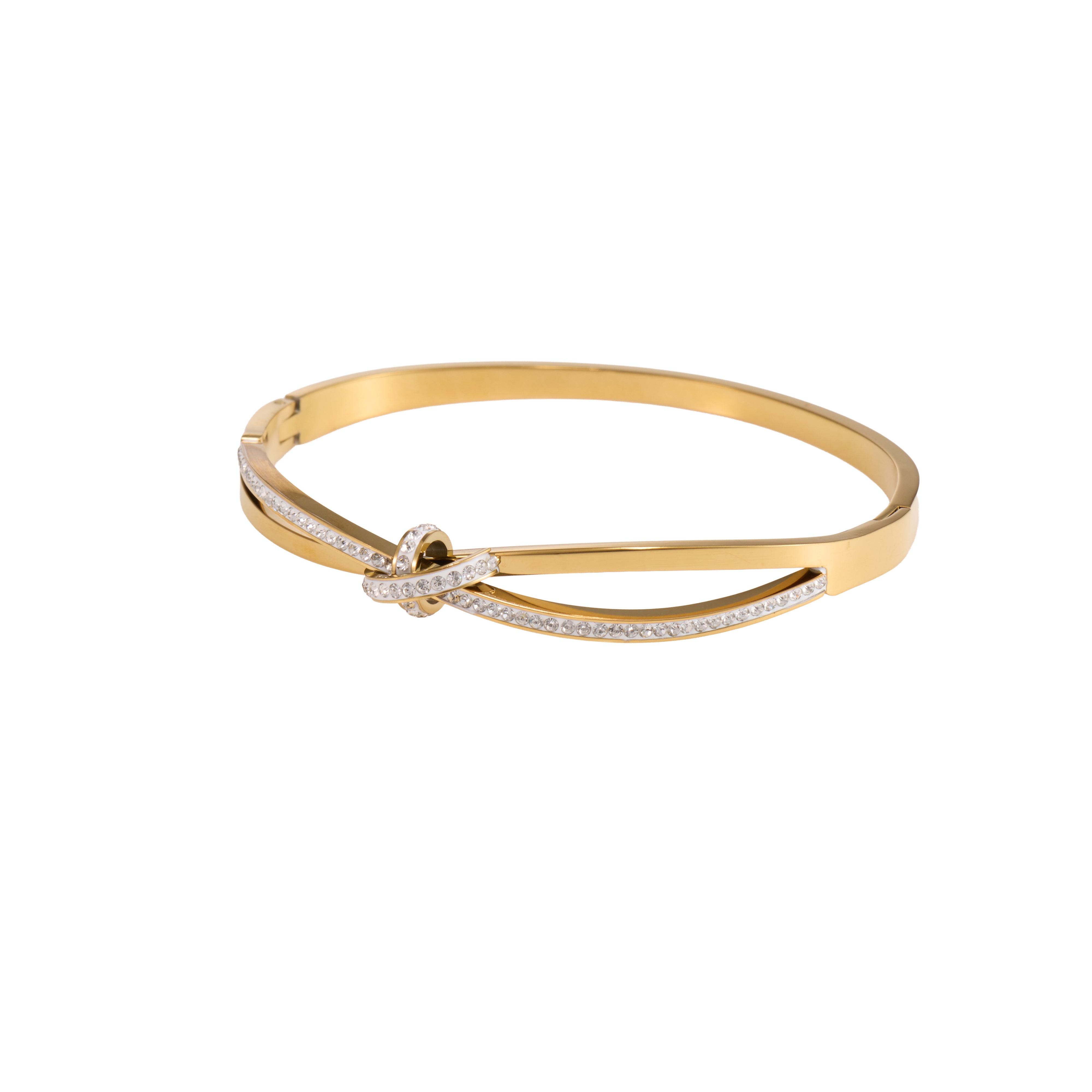 Radiant Sparkle Openable Bangle