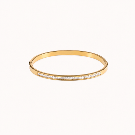 Rhinestone Studded Bracelet