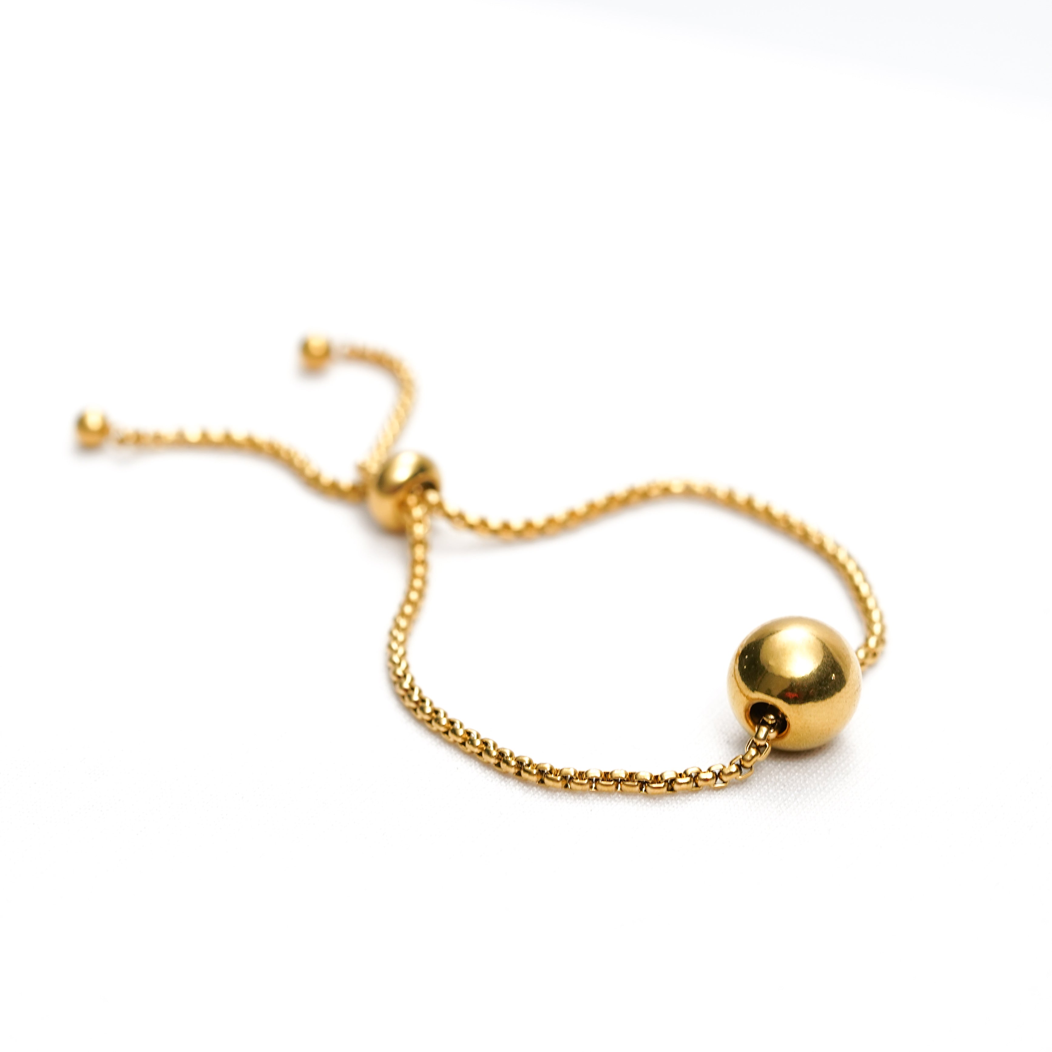 Aurelia Gold Bead Chain Bracelet