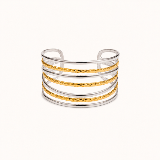 Modern Chic Colorblock Bangle