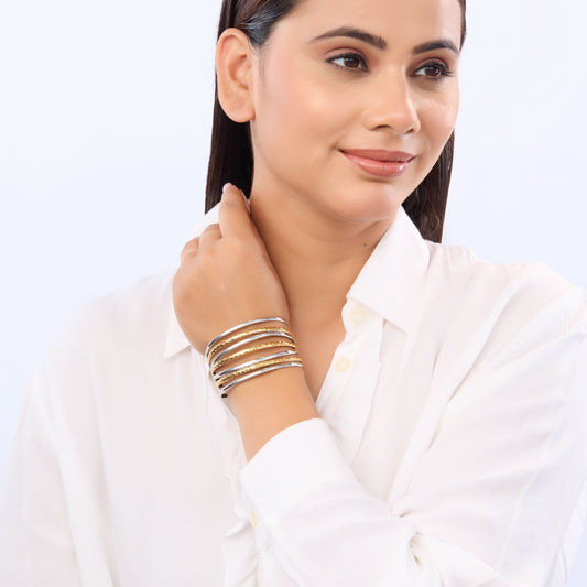 Modern Chic Colorblock Bangle