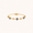 Zircon Evil Eye Gold Bracelet
