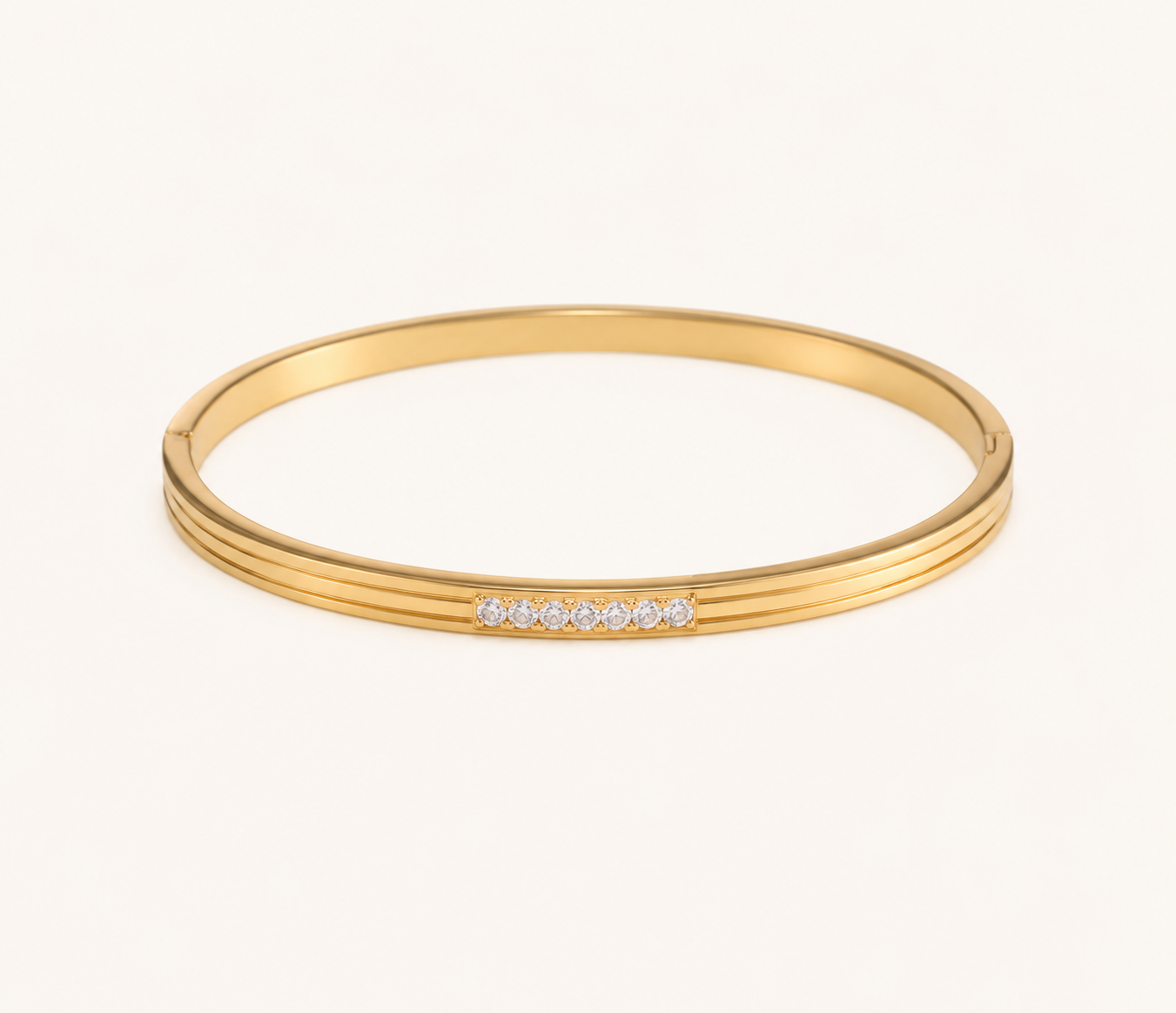 Linear Luxe Bangle