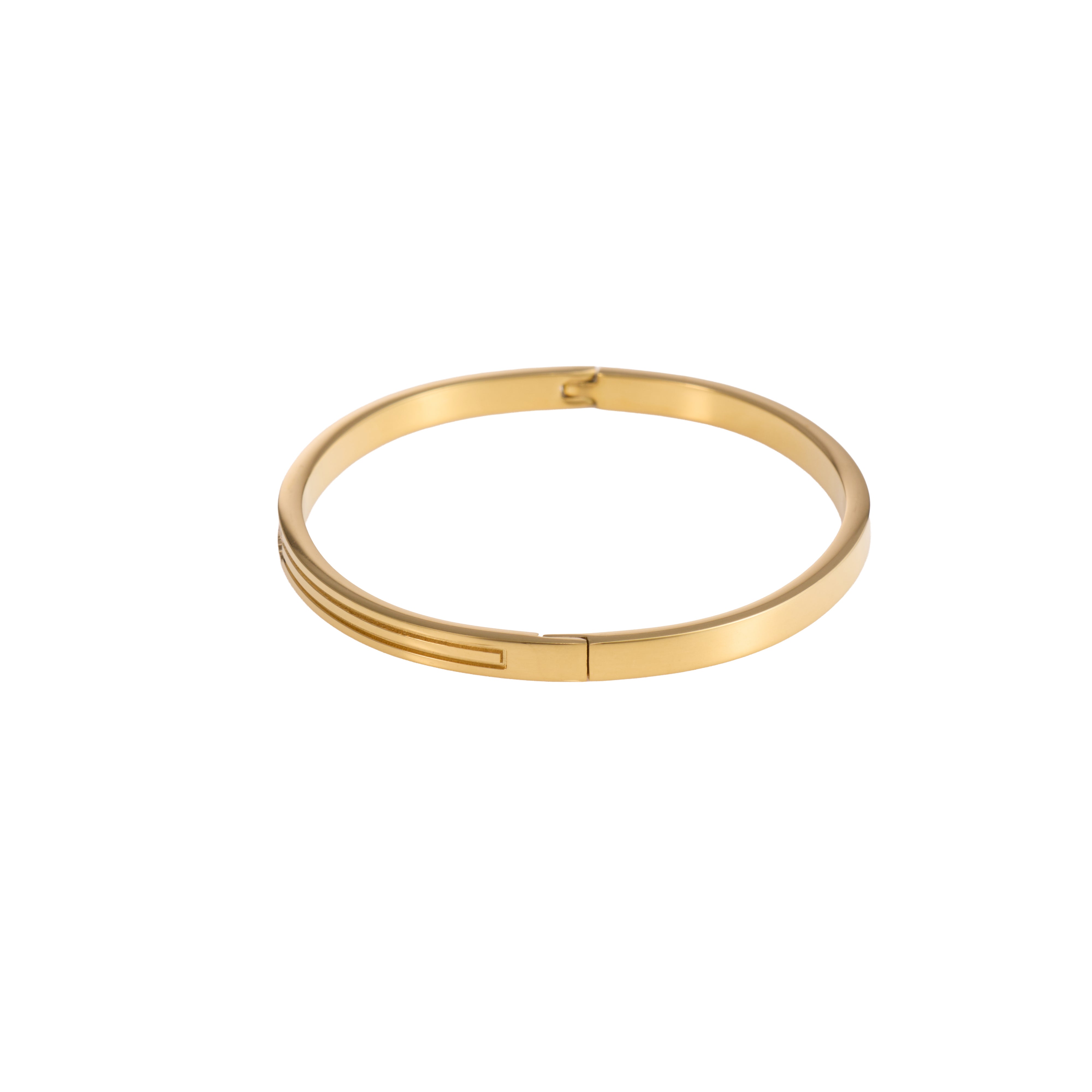 Linear Luxe Bangle