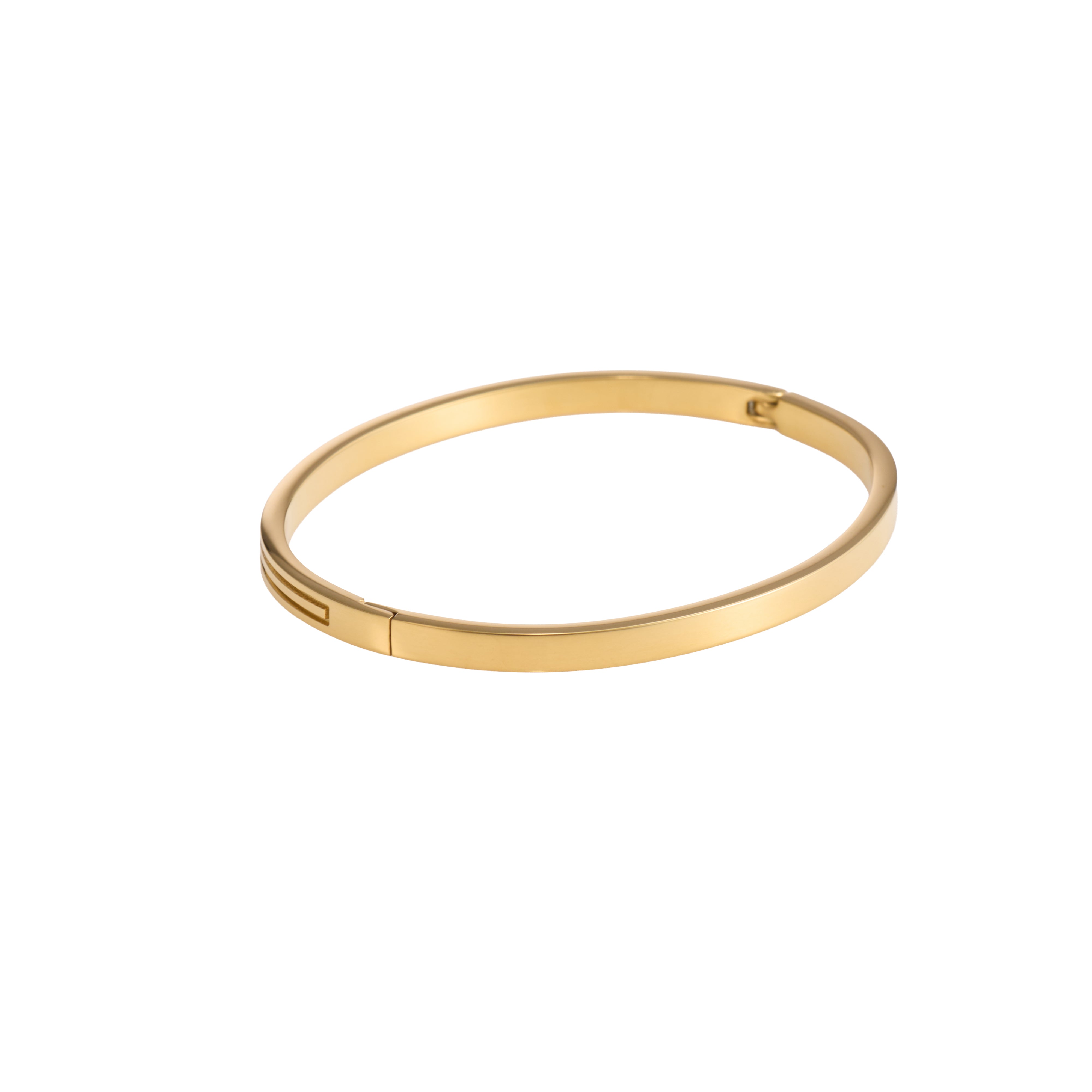 Linear Luxe Bangle