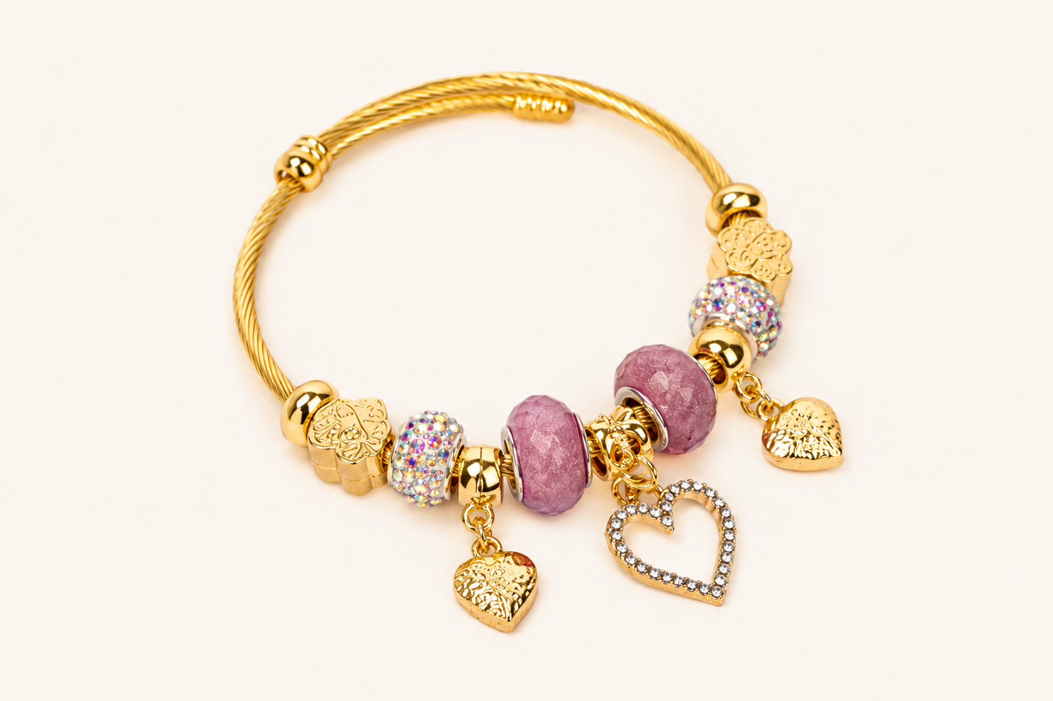 Velora Heart Story Bracelet