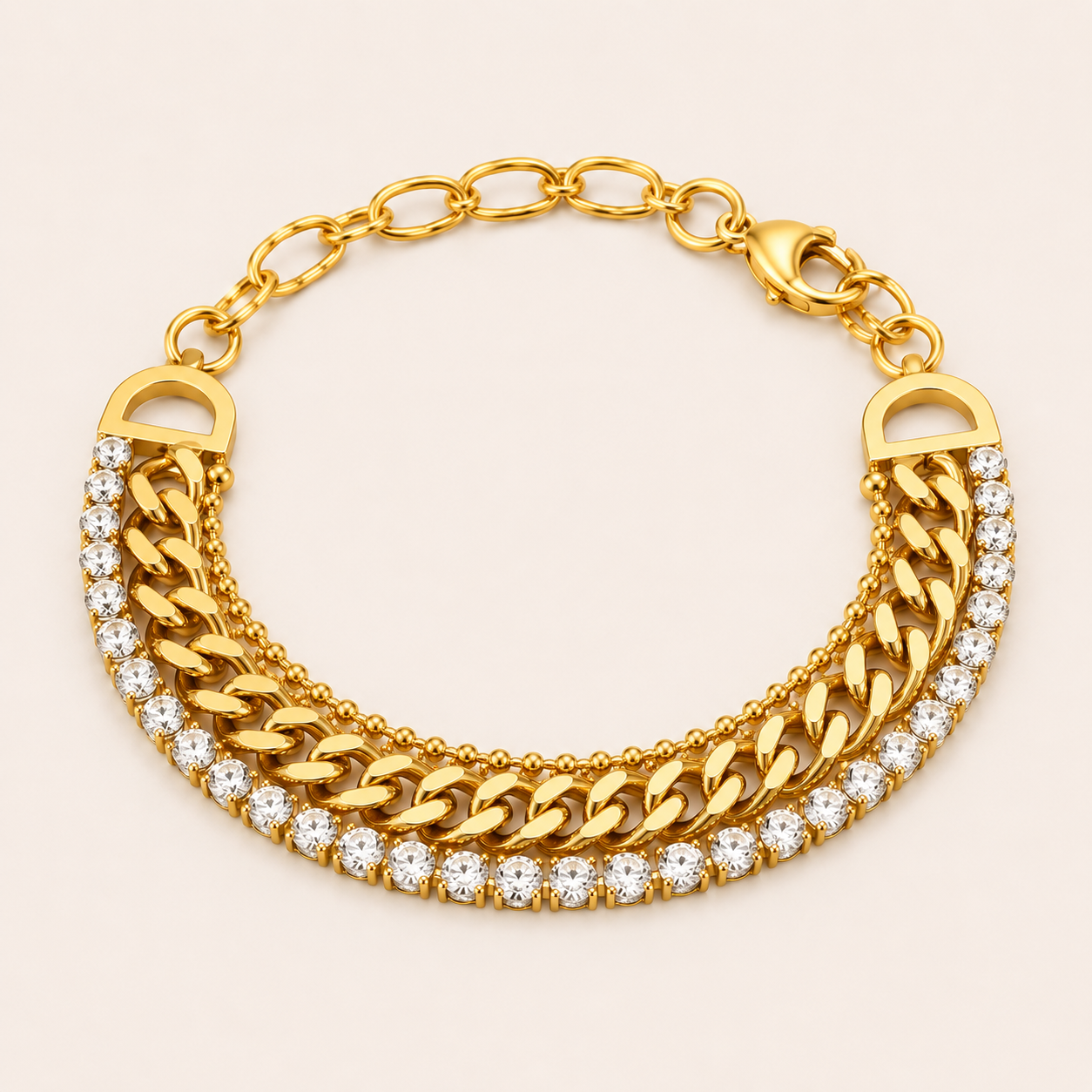 Royal Cuban Diamond Bracelet