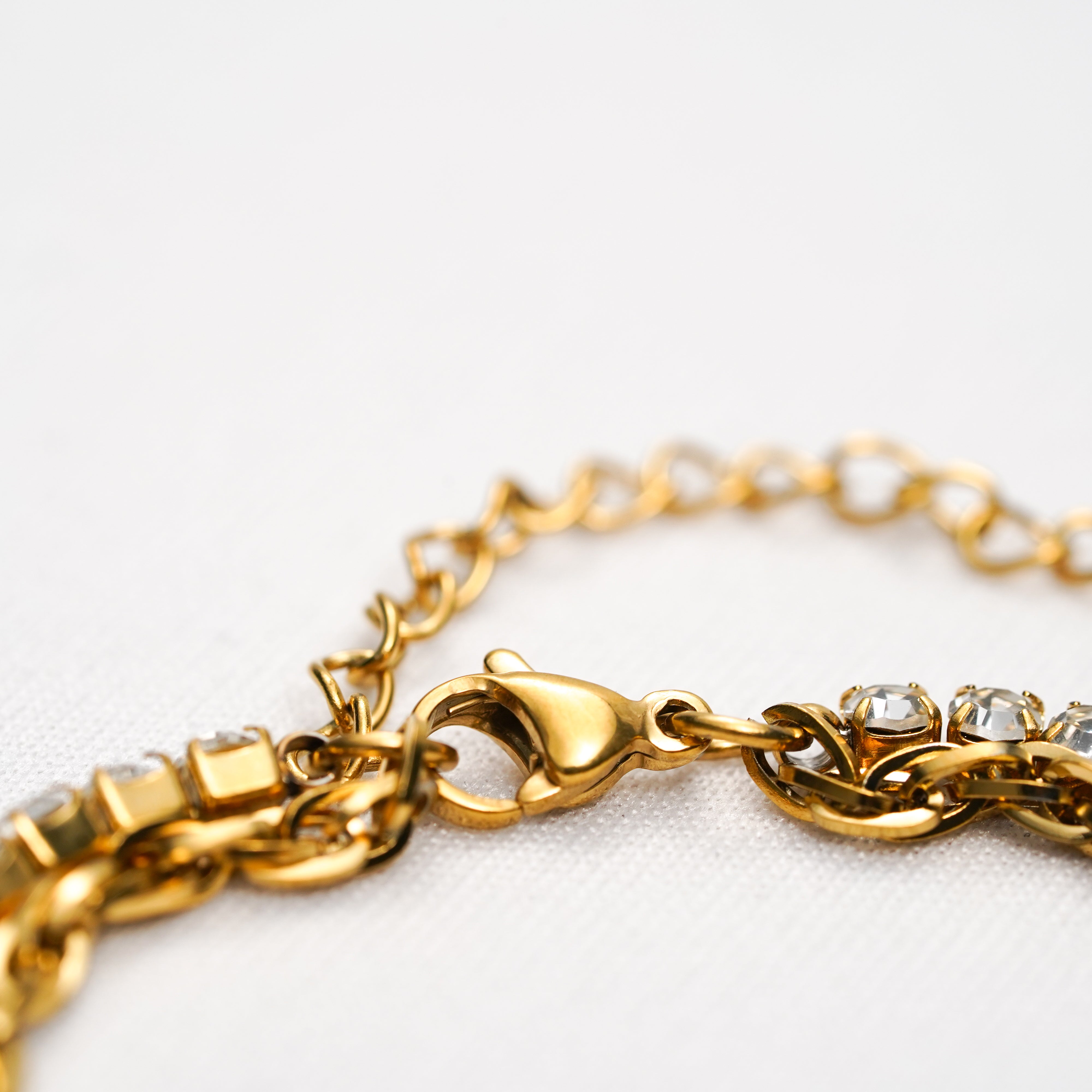Glaze Tennis Duo Bracelet