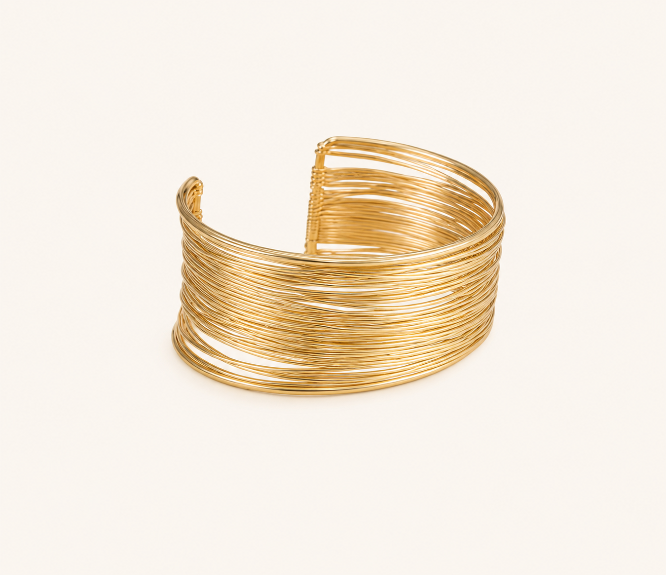 Royal Layered Wire Cuff