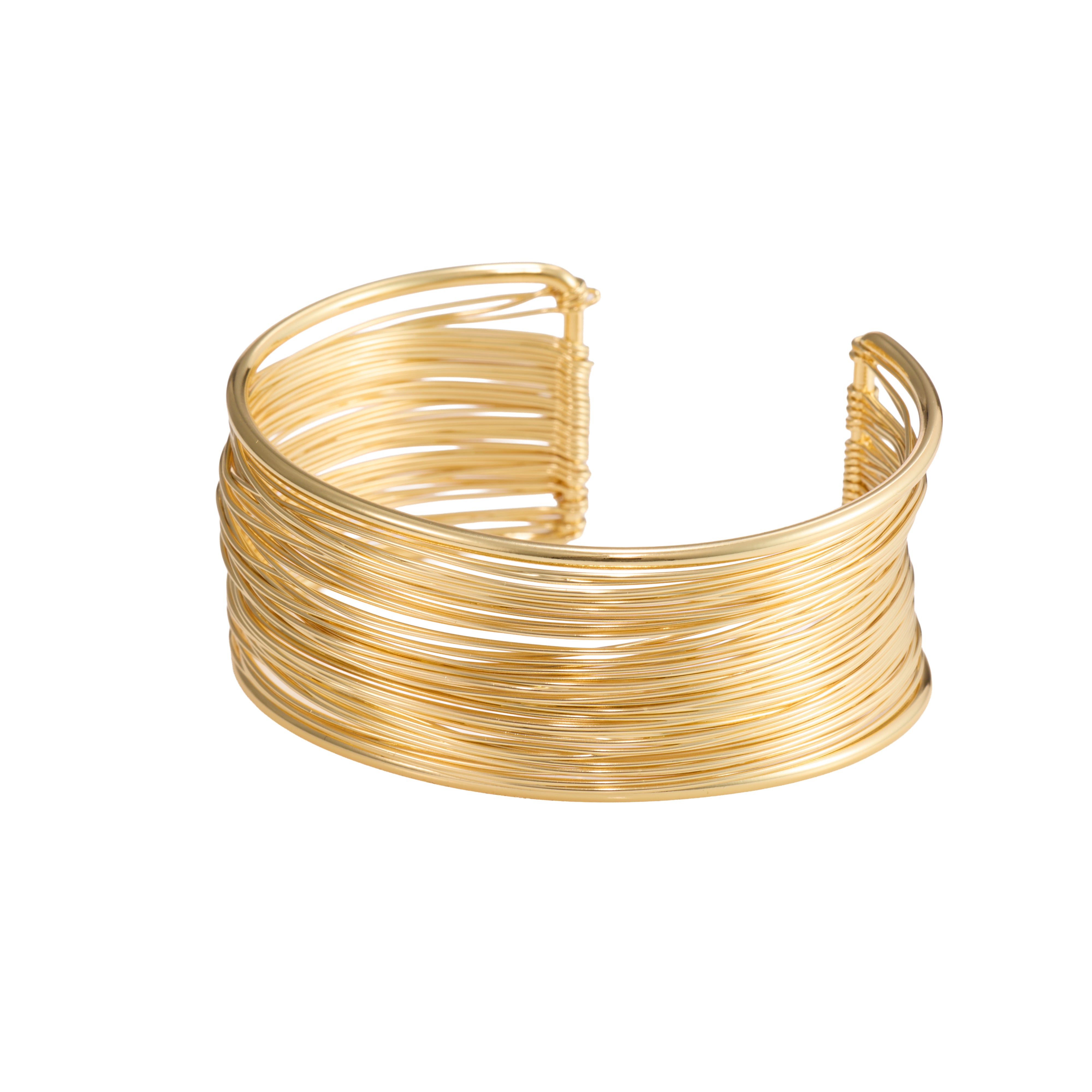 Royal Layered Wire Cuff