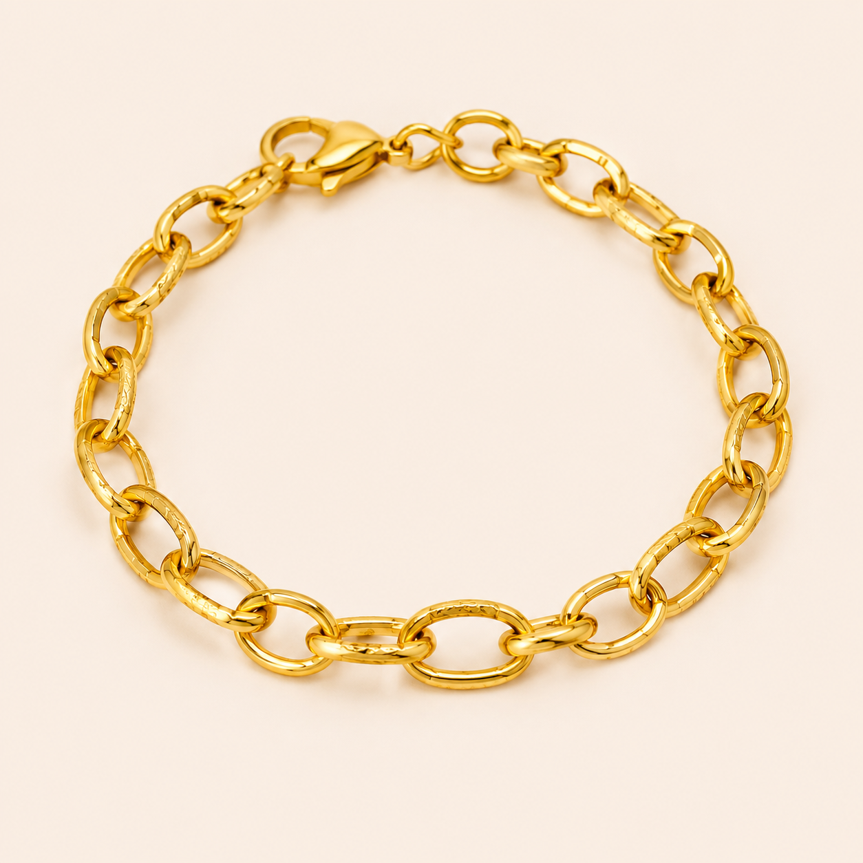 Golden Grace Link Bracelet