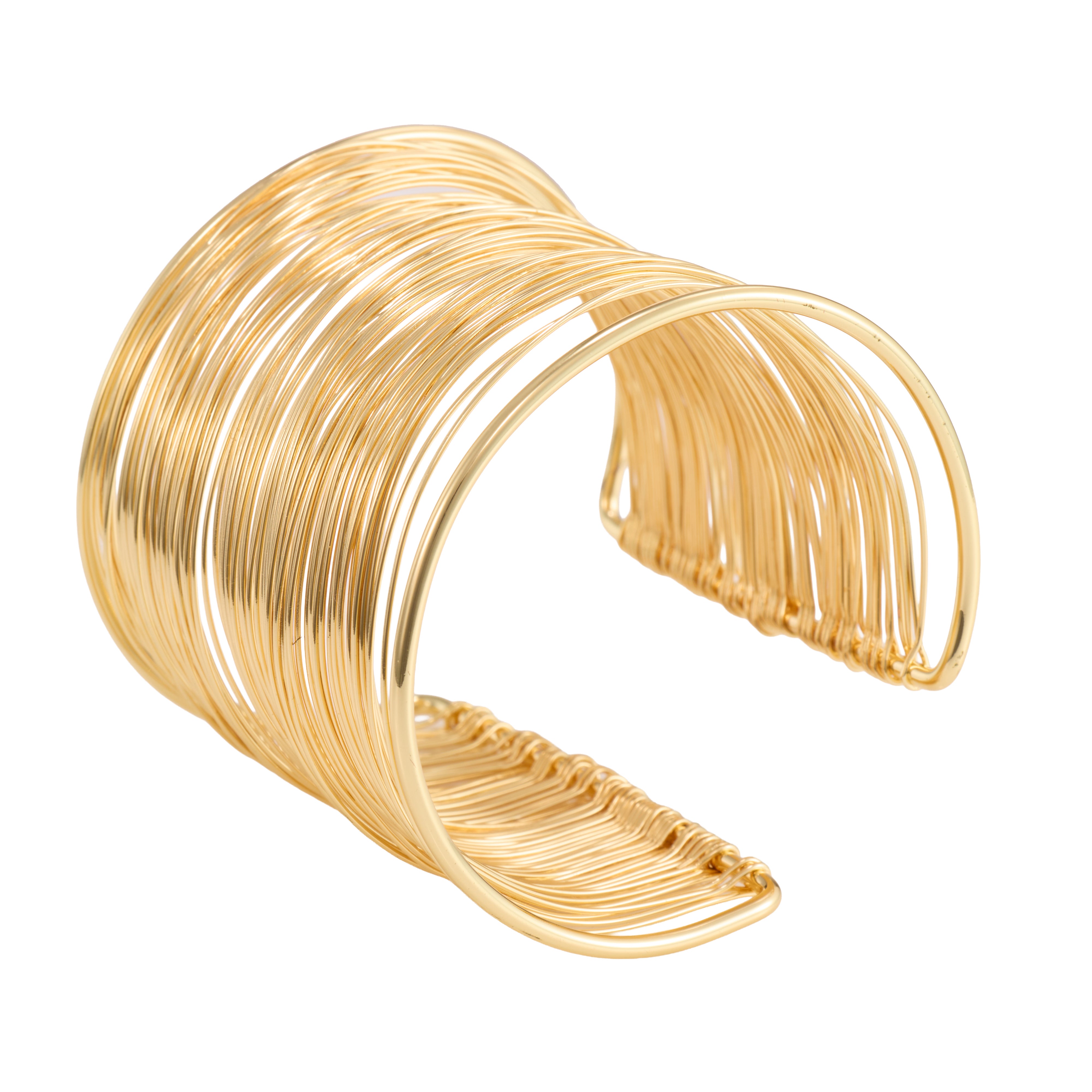 Royal Layered Wire Cuff