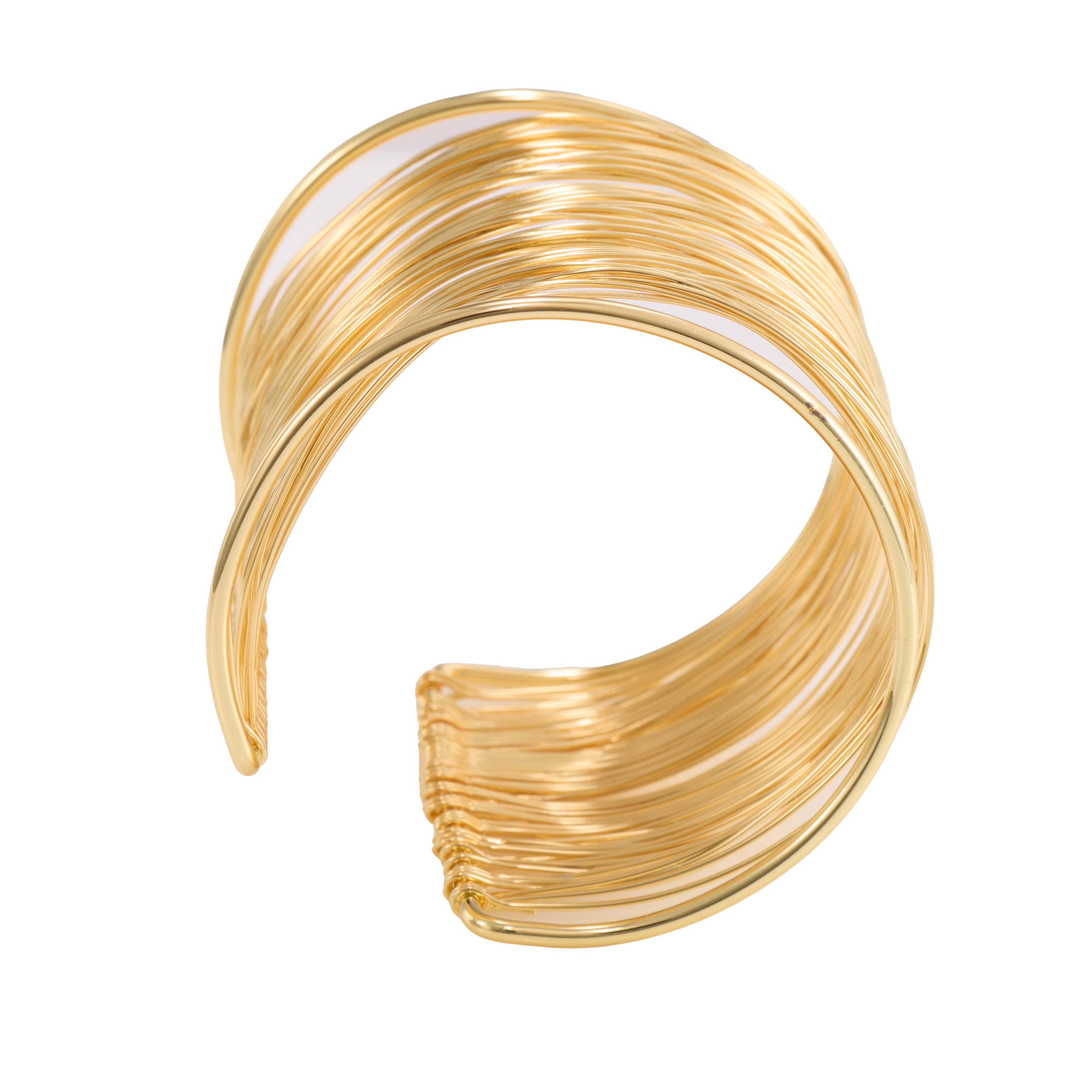 Royal Layered Wire Cuff