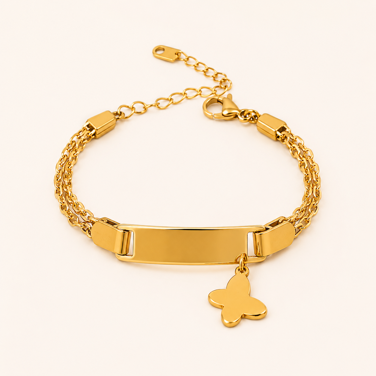 Velora Butterfly Tag Bracelet