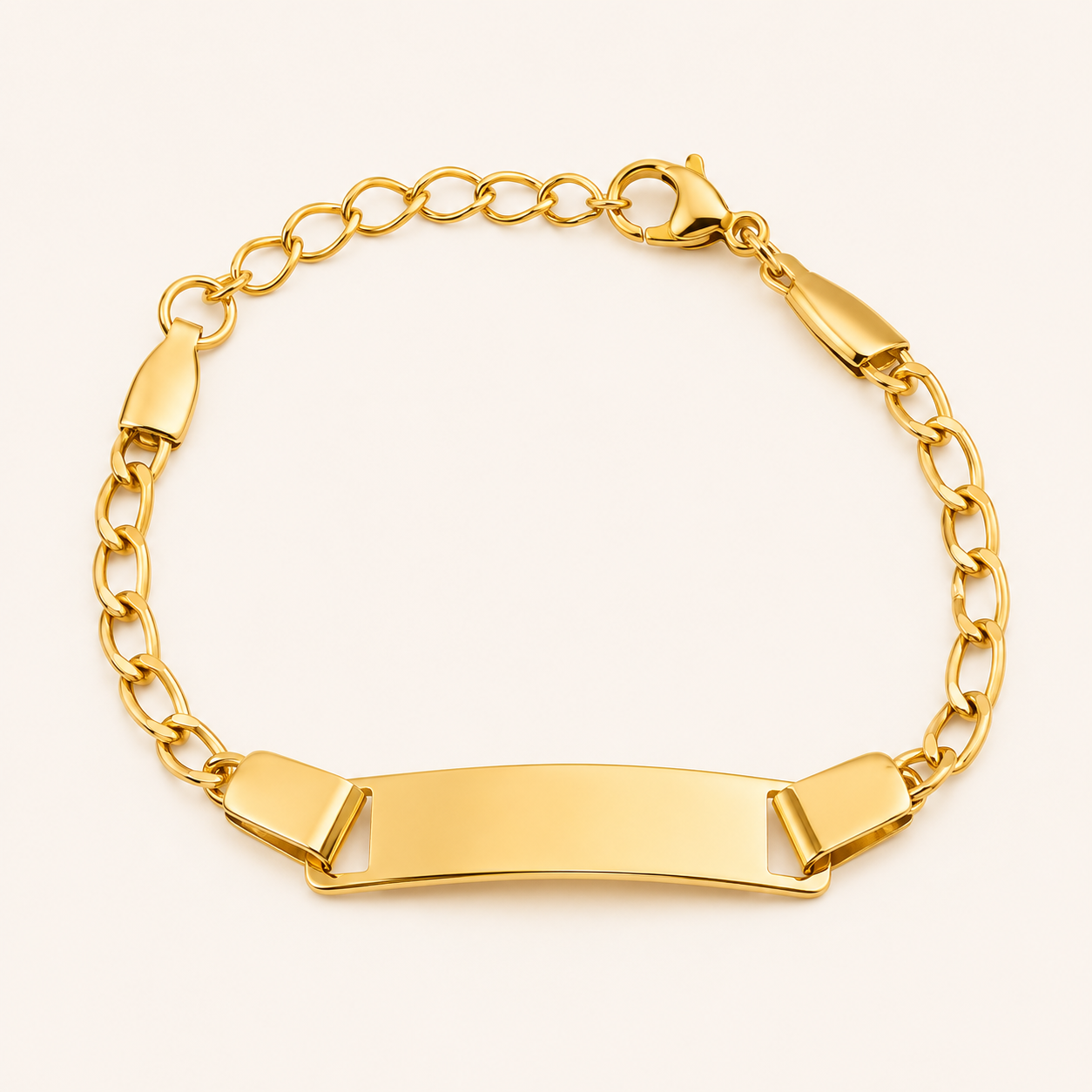 Golden Identity Bar Bracelet