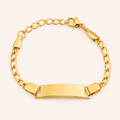 Golden Identity Bar Bracelet