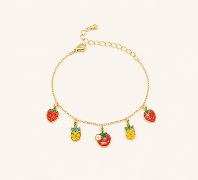 Golden Berry Love Bracelet