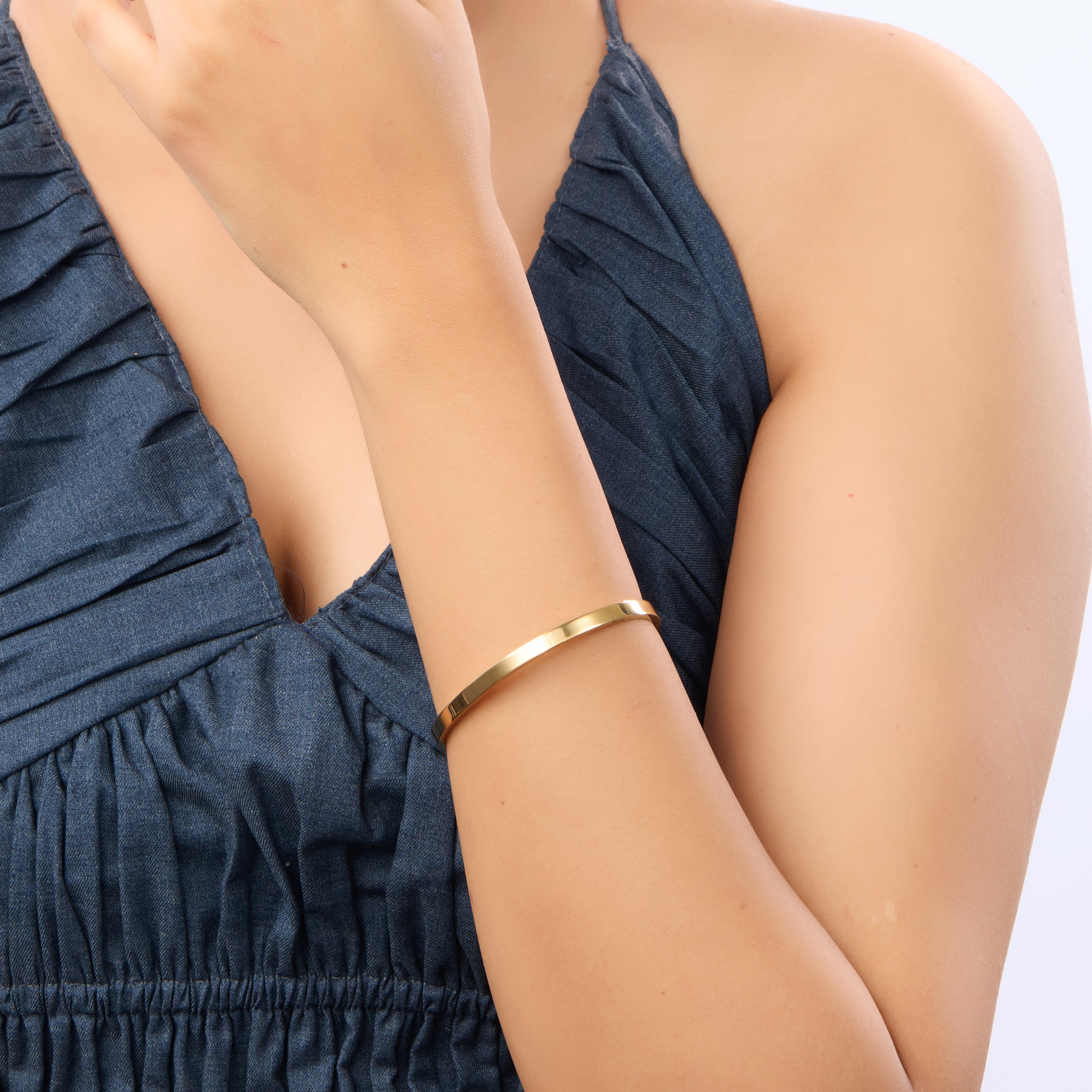 Minimalist Silk Bangle