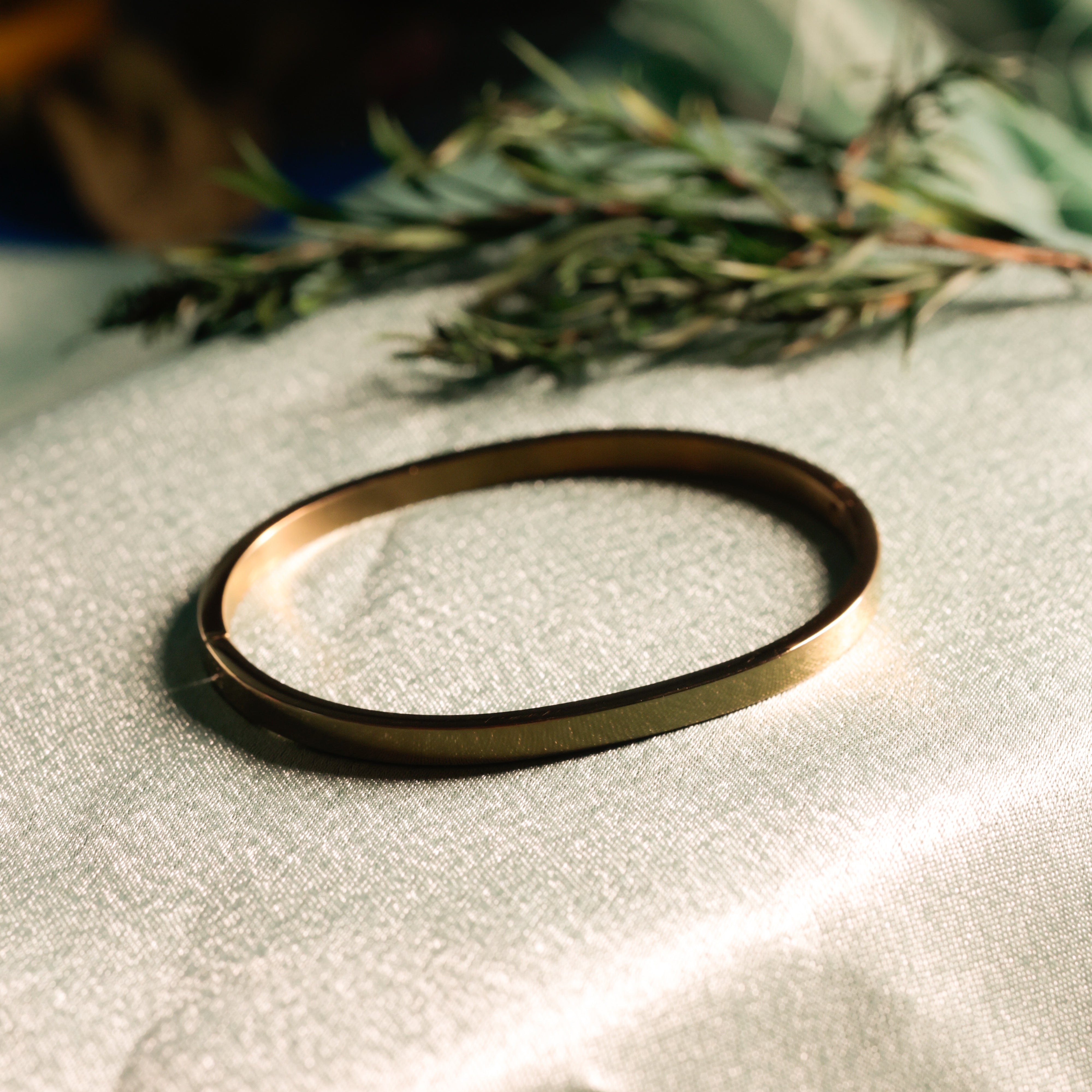 Minimalist Silk Bangle