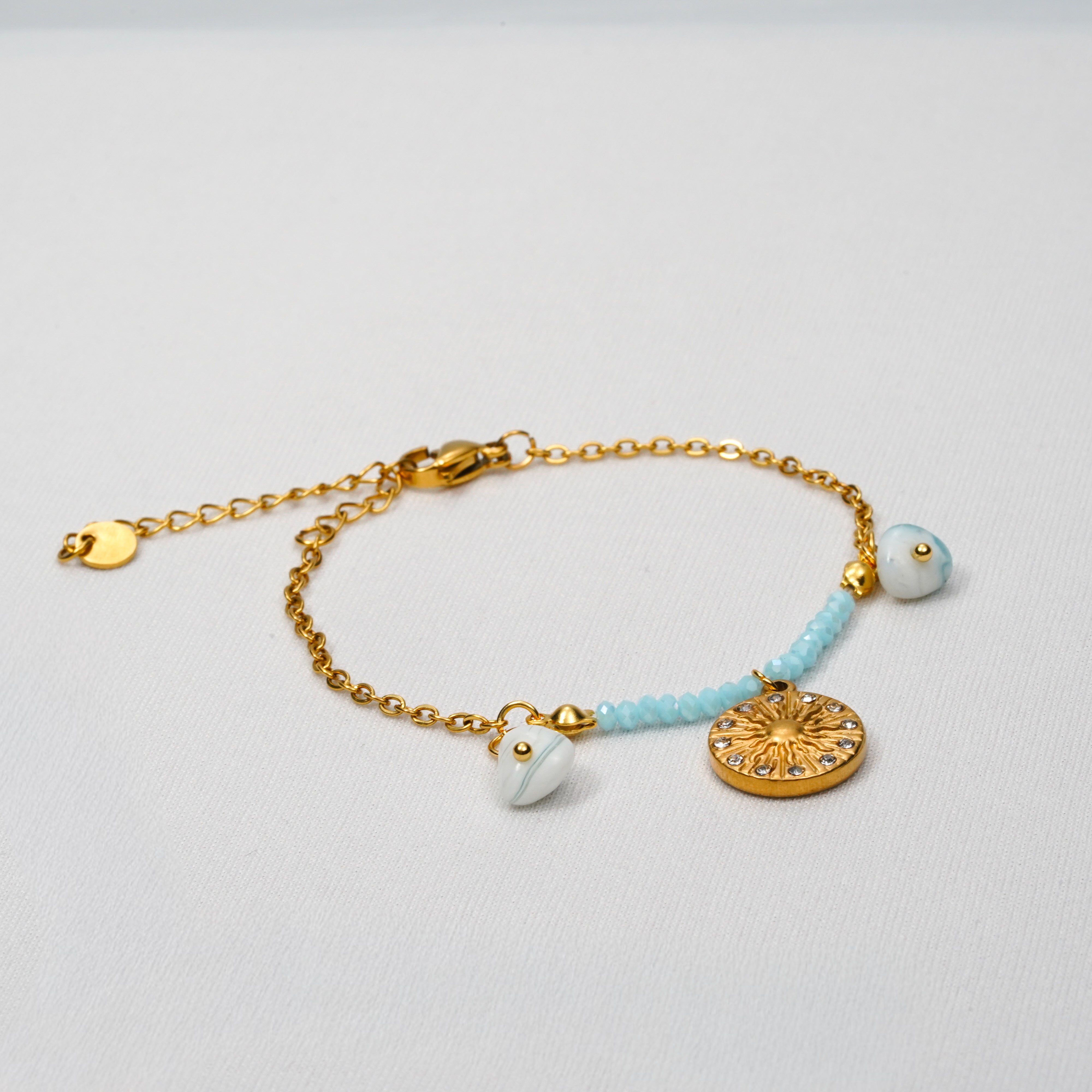 Radiant Serenity Charm Bracelet