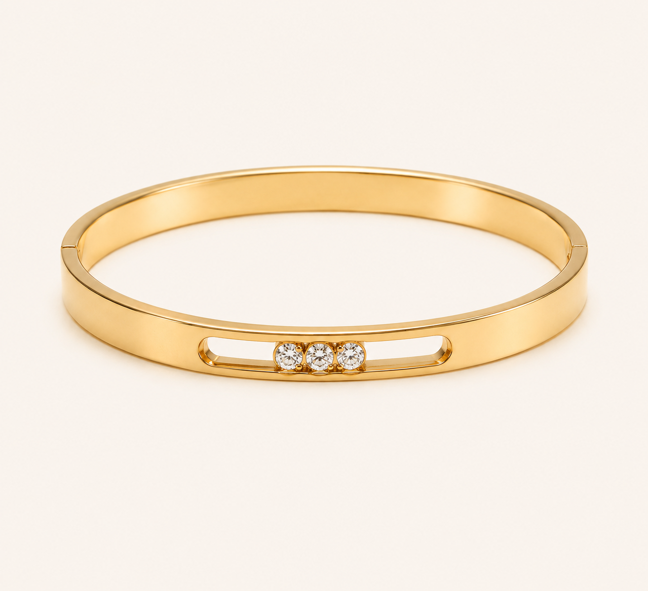 Triple-Orbital Glide Bangle