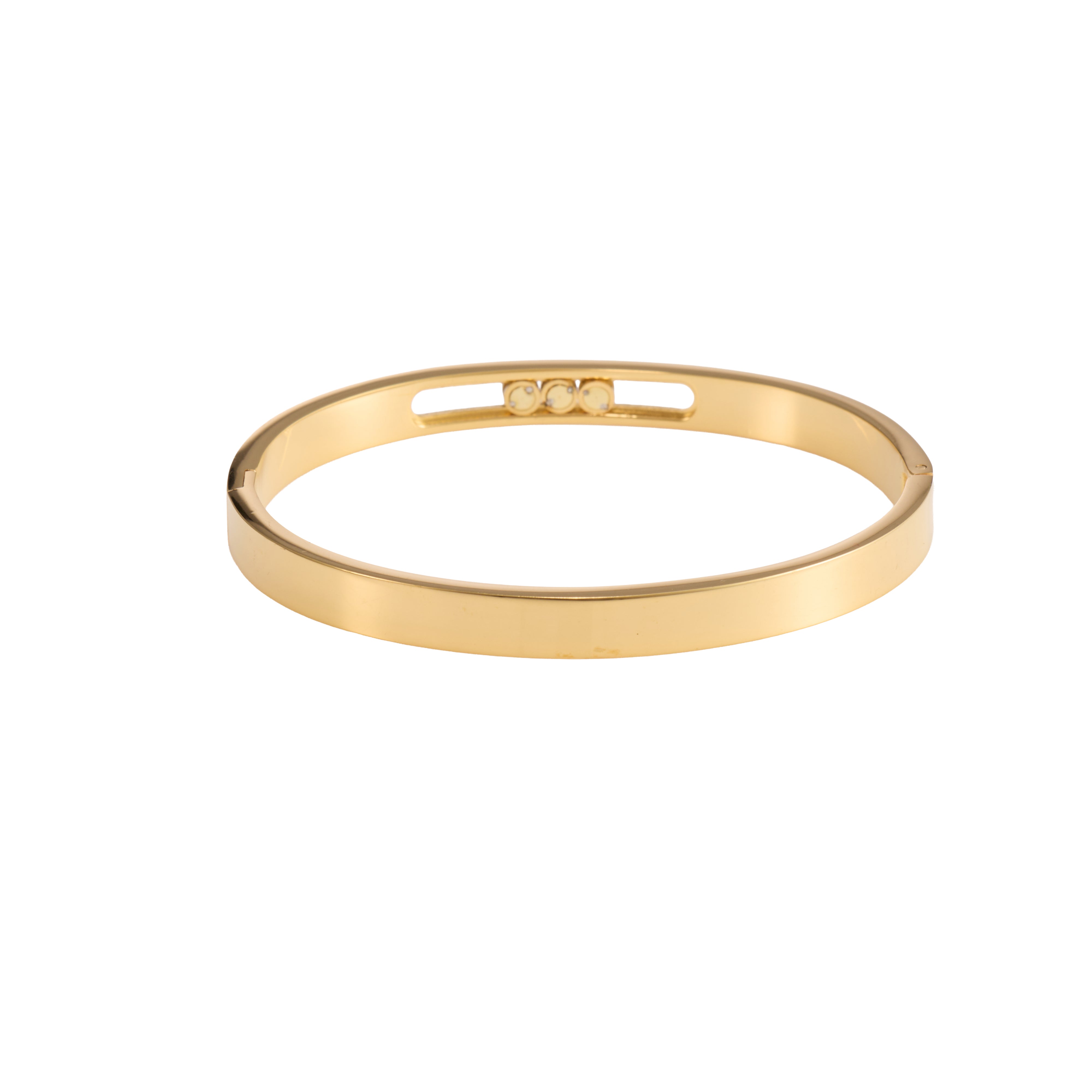 Triple-Orbital Glide Bangle