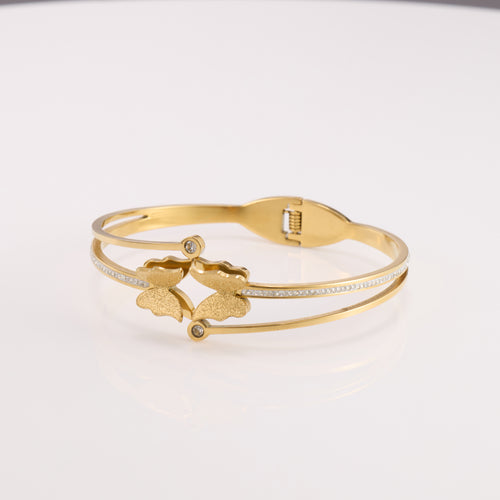 Mariposa Gilded Butterfly Bangle