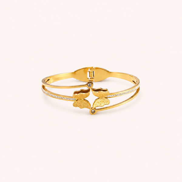 Mariposa Gilded Butterfly Bangle