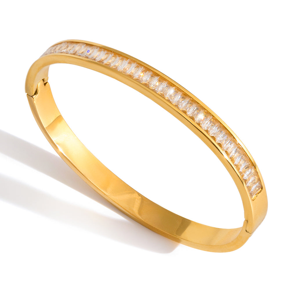 Gilded Prism Bangle