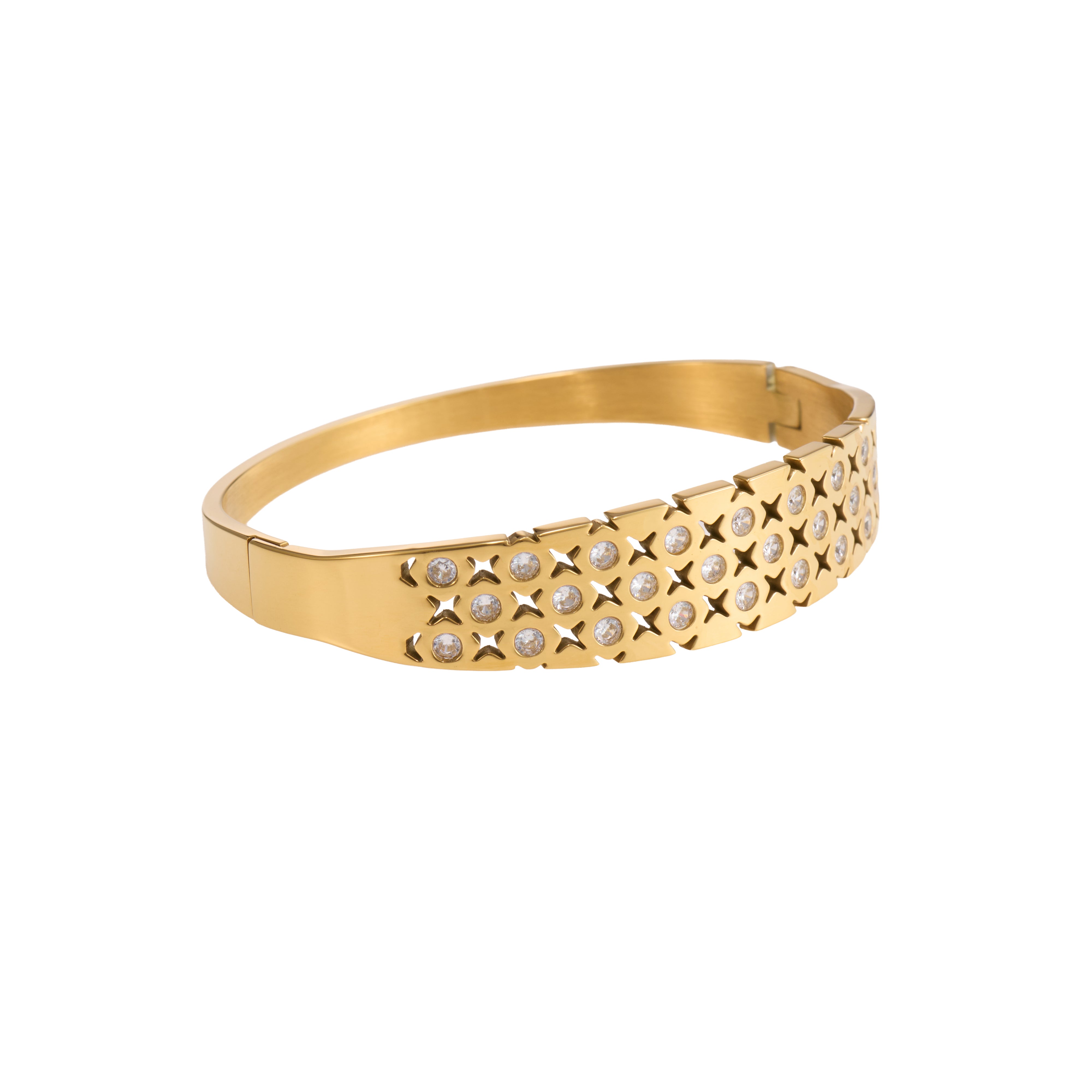 Gilded Mosaic Bangle