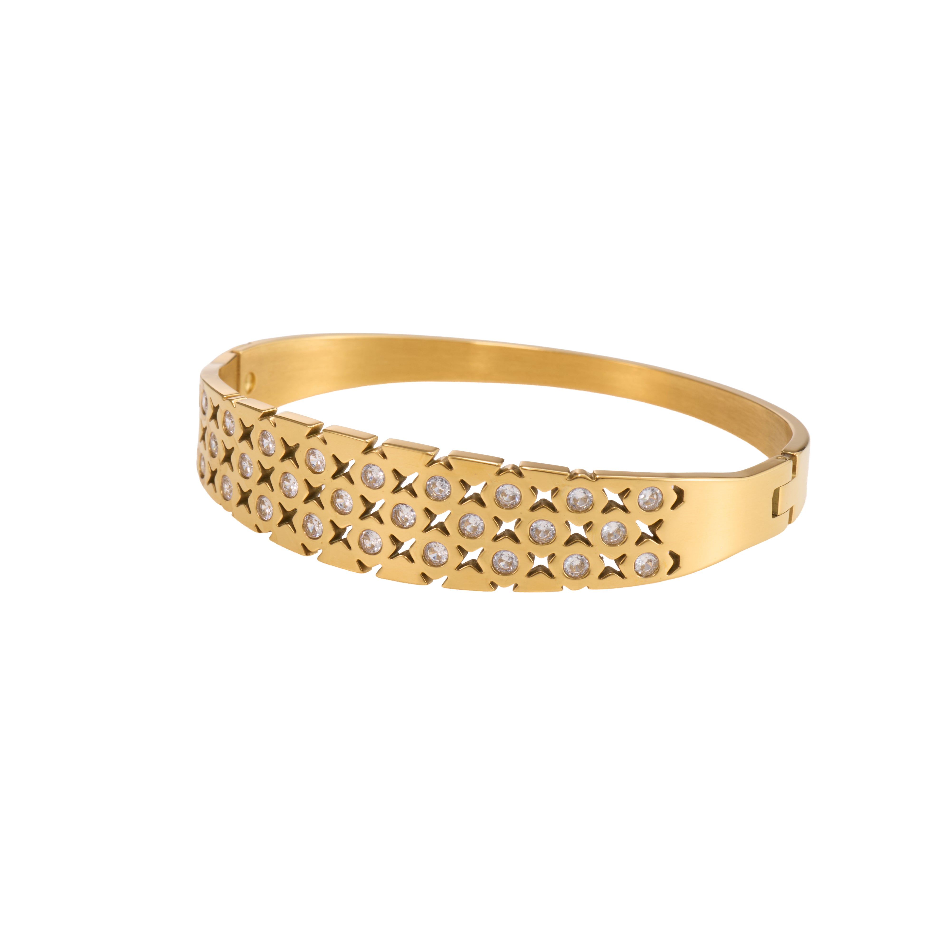 Gilded Mosaic Bangle