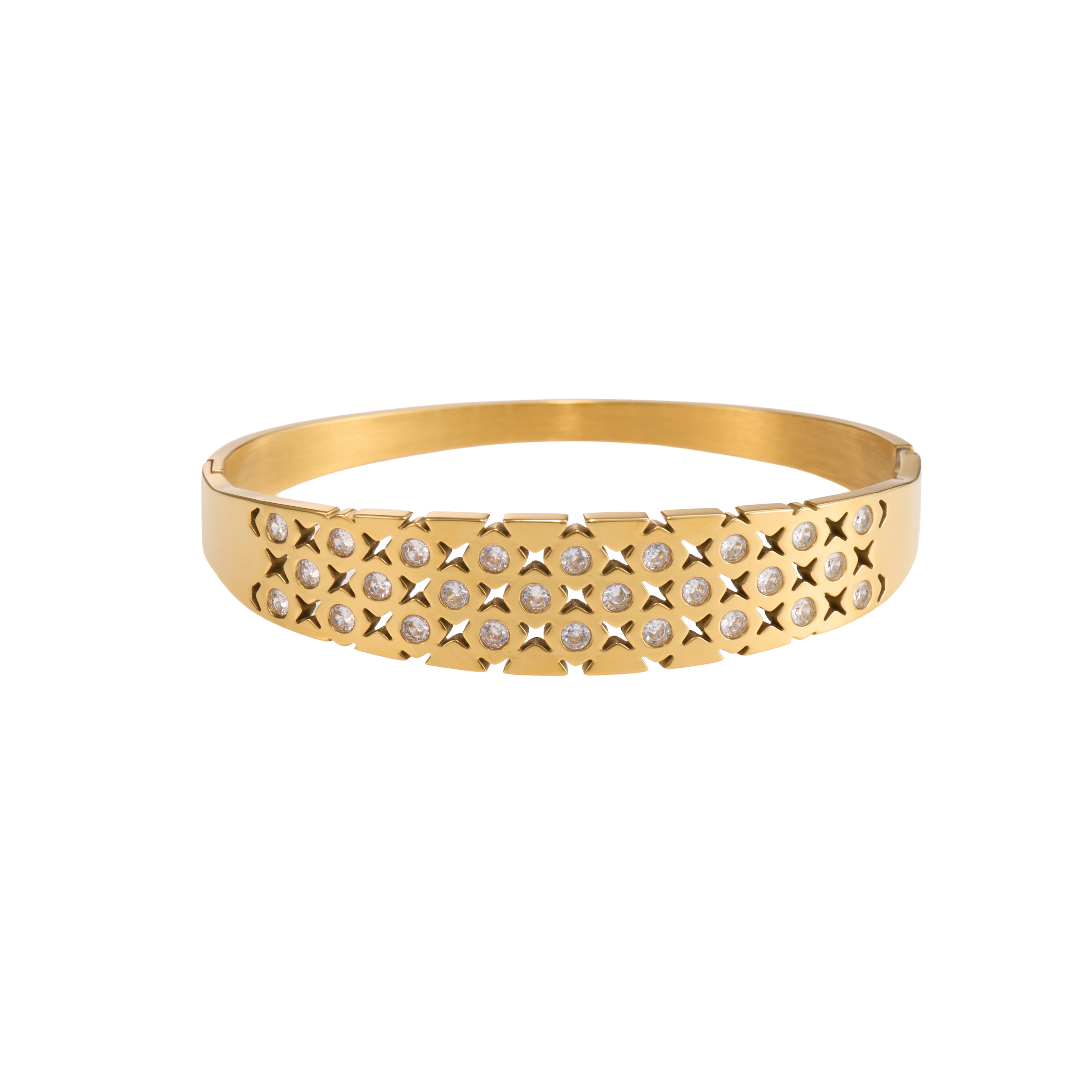 Gilded Mosaic Bangle