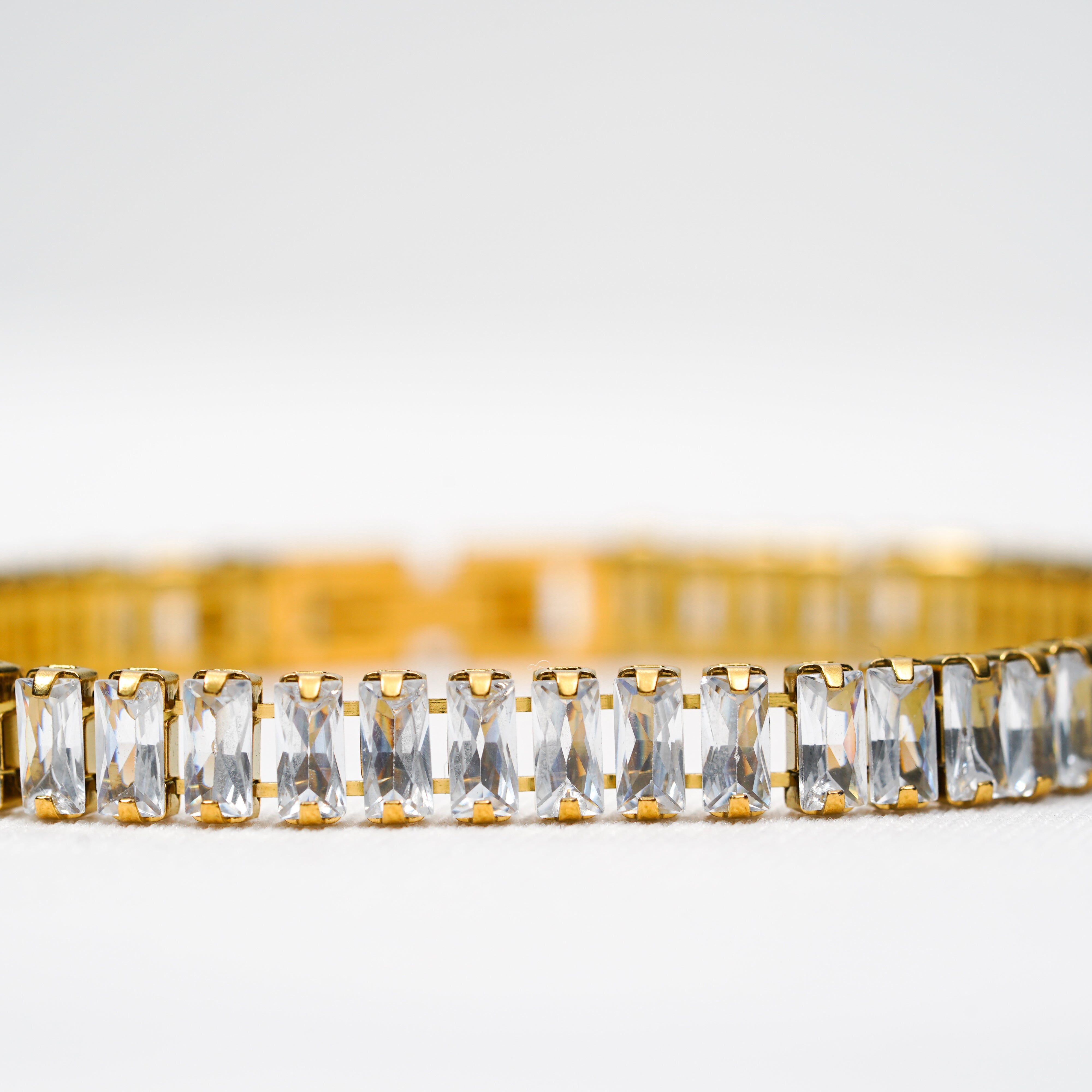 Prism Baguette Tennis Bracelet