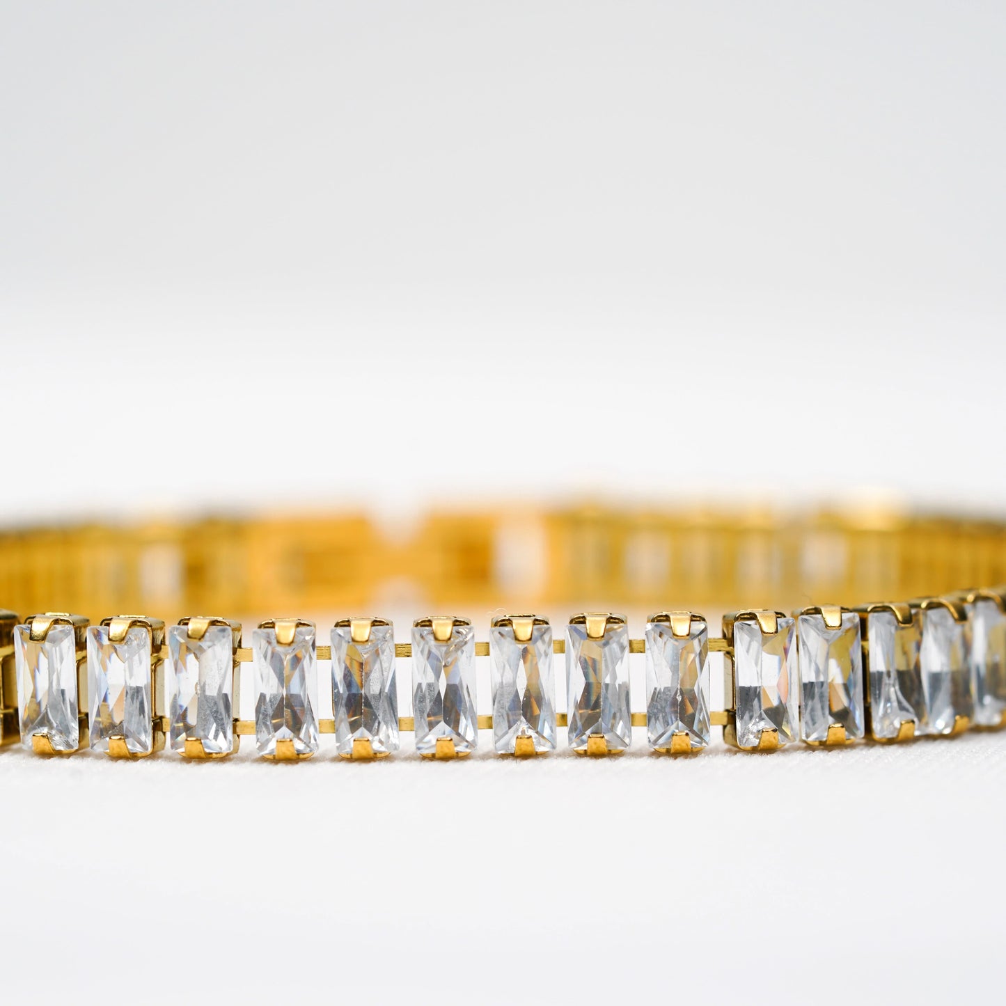 Prism Baguette Tennis Bracelet