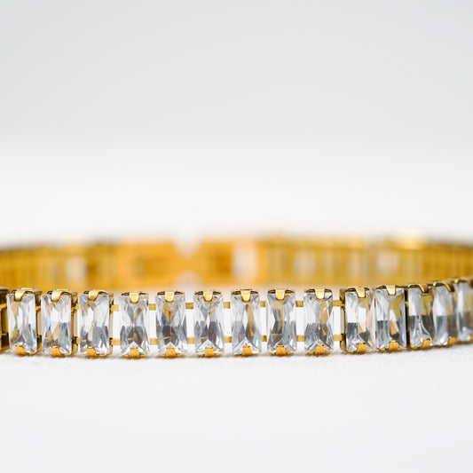 Prism Baguette Tennis Bracelet