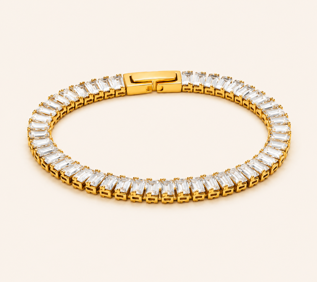 Prism Baguette Tennis Bracelet